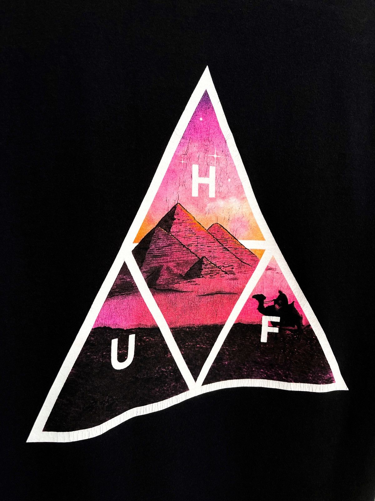 Huf HUF Mirage Triple Triangle T-Shirt Size US S / EU 44-46 / 1 - 1 Thumbnail