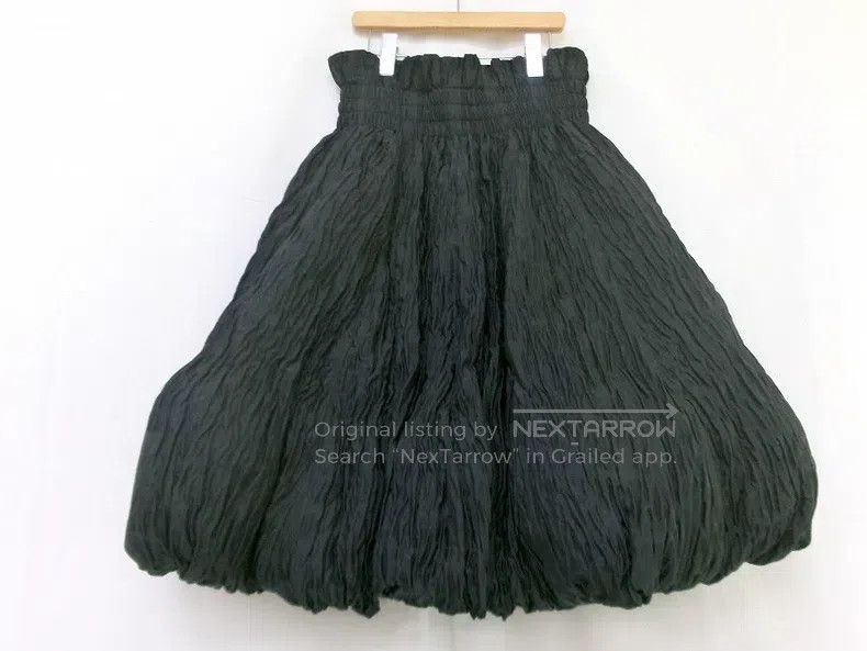Comme des Garcons Comme Des Garcons size S Black vintage skirt Size 23" - 2 Thumbnail