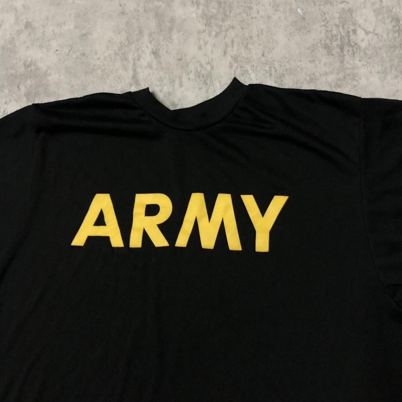 Other Black and yellow cotton Army tee #streetwear Size US L / EU 52-54 / 3 - 2 Thumbnail