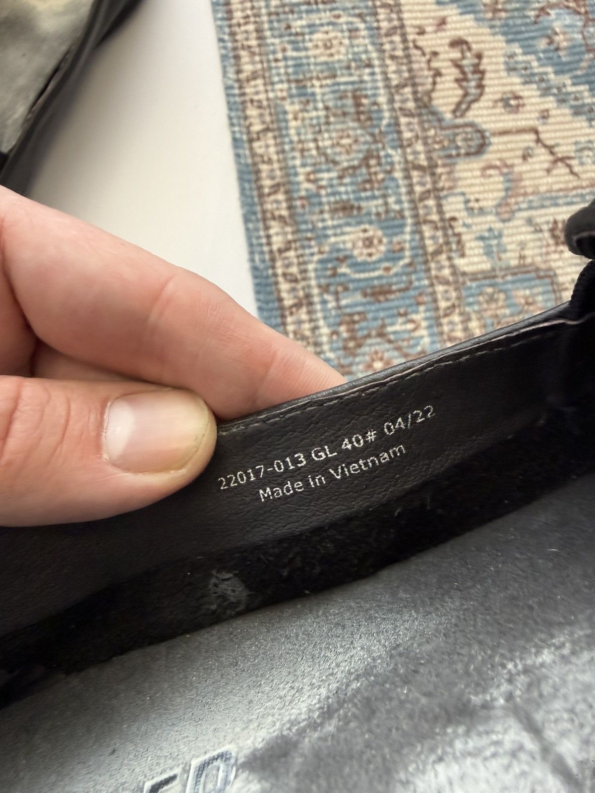 Camper Camper Avant Garde Black Leather Flag Ballet Size 40 Size US 10 / IT 40 - 10 Thumbnail