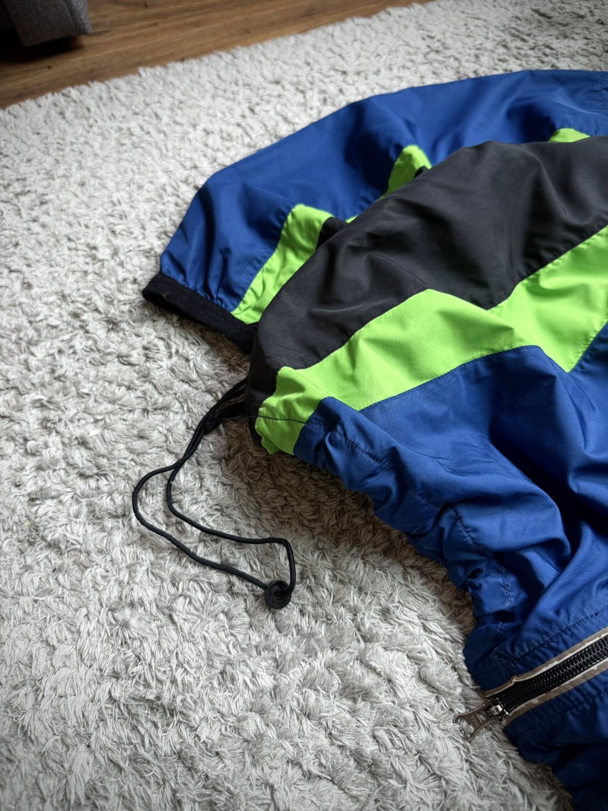 Nike 90s Nike Jacket Vintage Retro Nylon Logo Swoosh Drill Y2K Size US XL / EU 56 / 4 - 4 Thumbnail