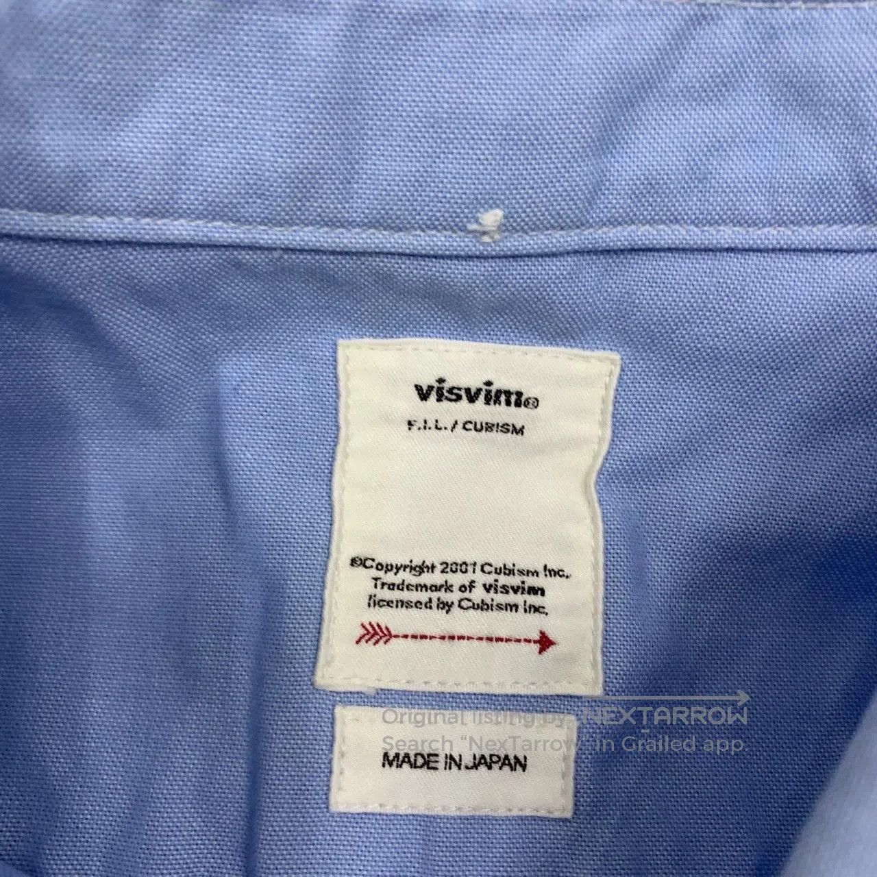 Visvim visvim long sleeve blue shirt size 3. Size US M / EU 48-50 / 2 - 5 Thumbnail