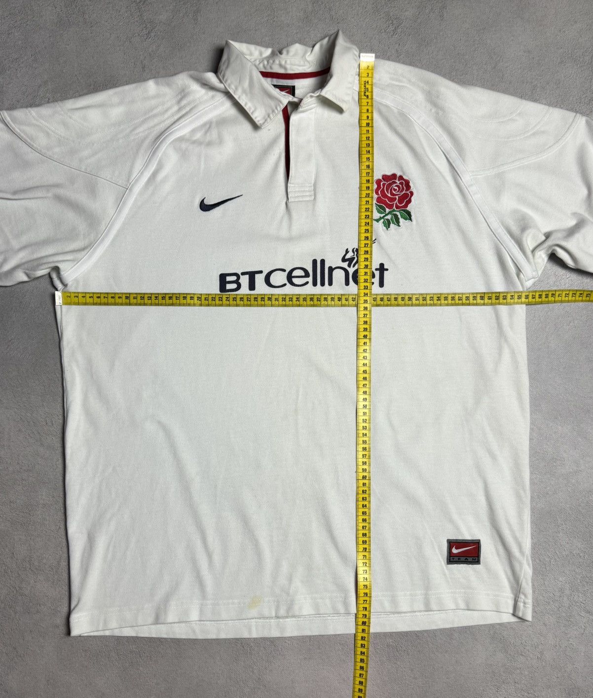 Nike England 1999 2000 Home Rugby Shirt Long Sleeve Jersey Nike Size US XXL / EU 58 / 5 - 20 Thumbnail
