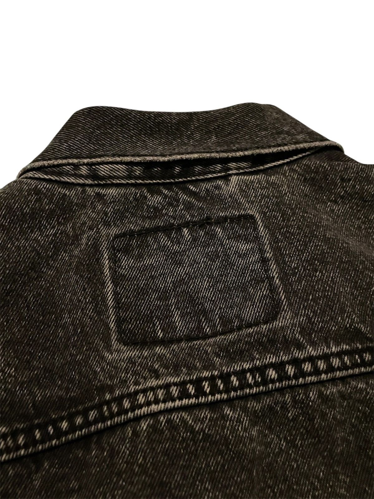 Levi's Vintage Clothing Levi's Black Convertible Zip-Sleeve Denim Trucker Jacket Size US M / EU 48-50 / 2 - 7 Thumbnail