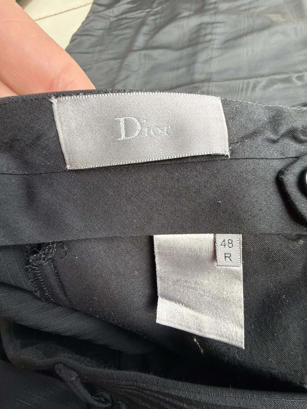 Dior SS07 Dior Homme subtle pinstripe suit 48 Size 38R - 18 Thumbnail