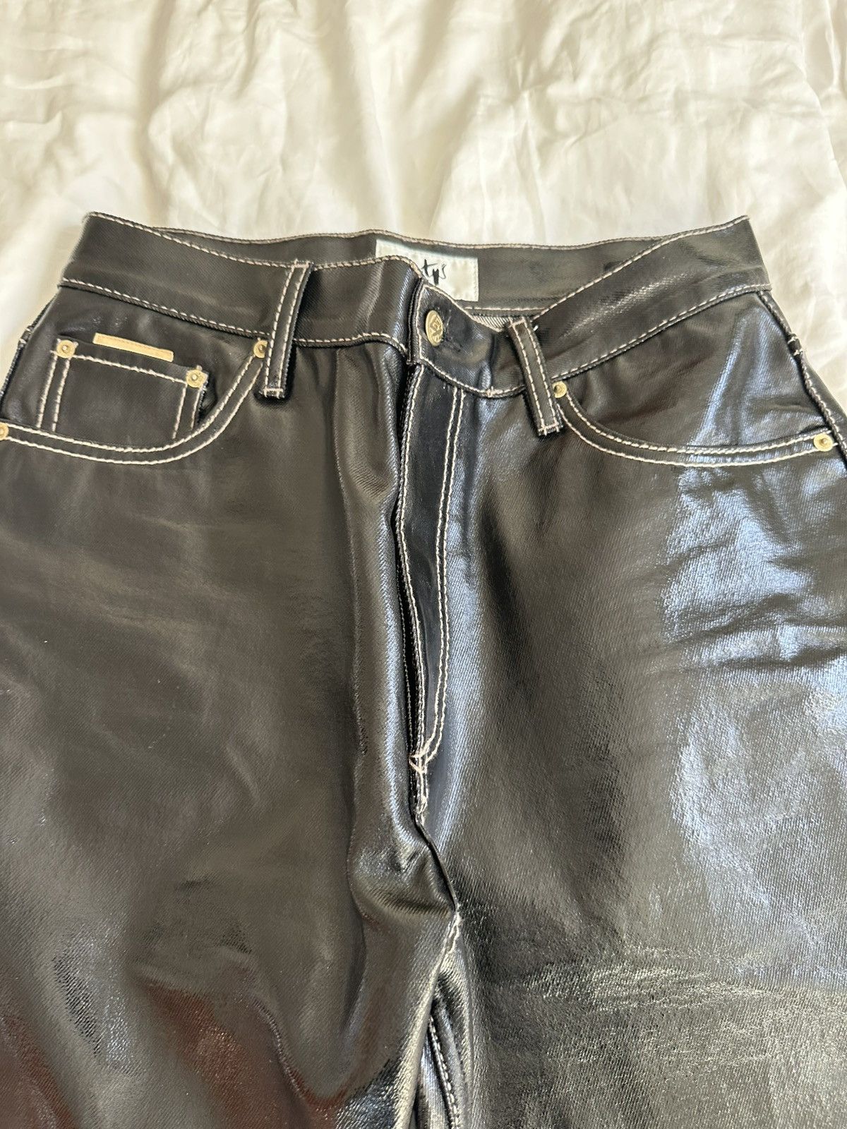Eytys EYTYS Benz Jeans in Waxed Denim Size US 34 / EU 50 - 3 Thumbnail