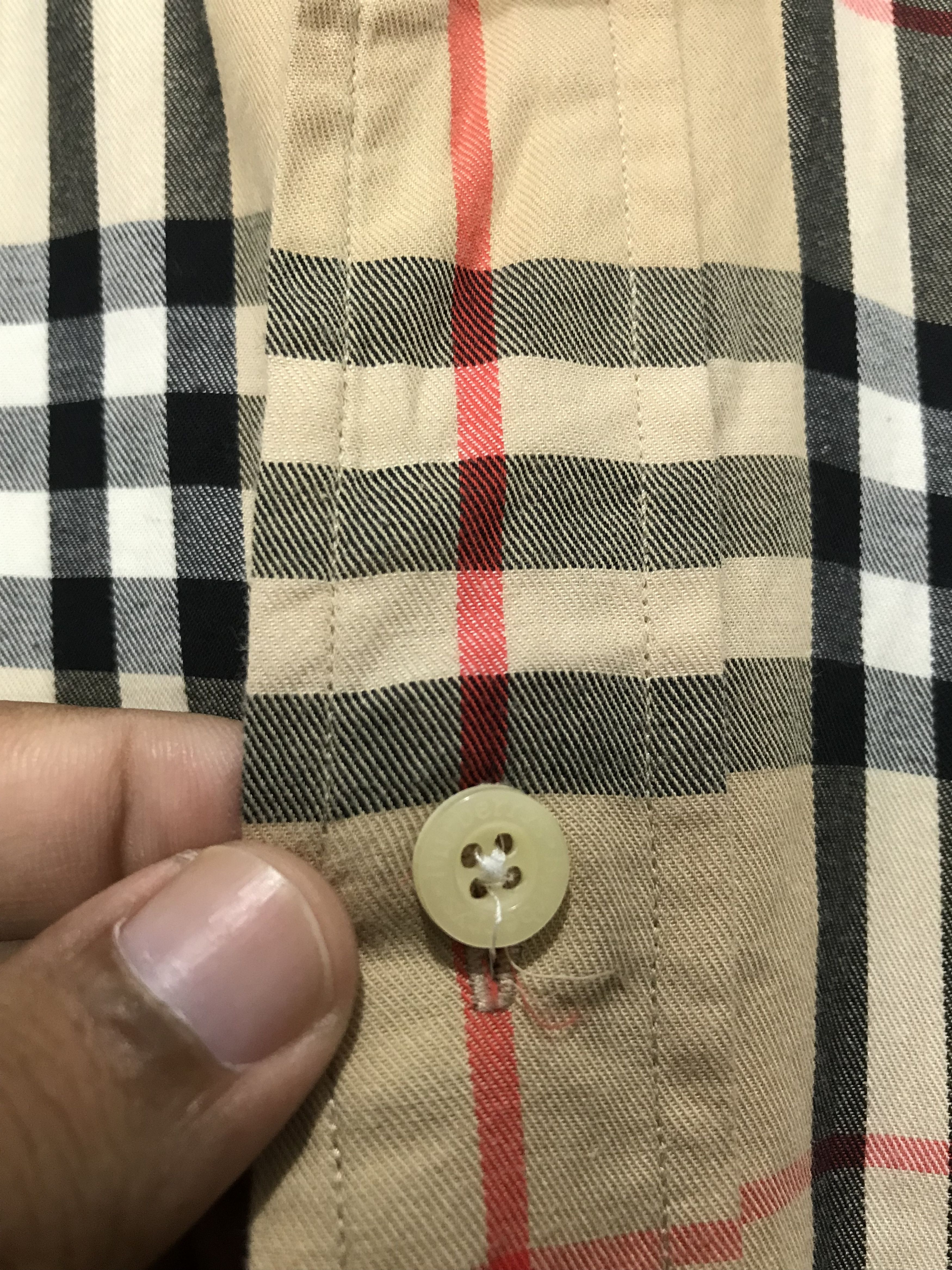 Burberry Burberry Nova Button Shirt Size US M / EU 48-50 / 2 - 5 Thumbnail