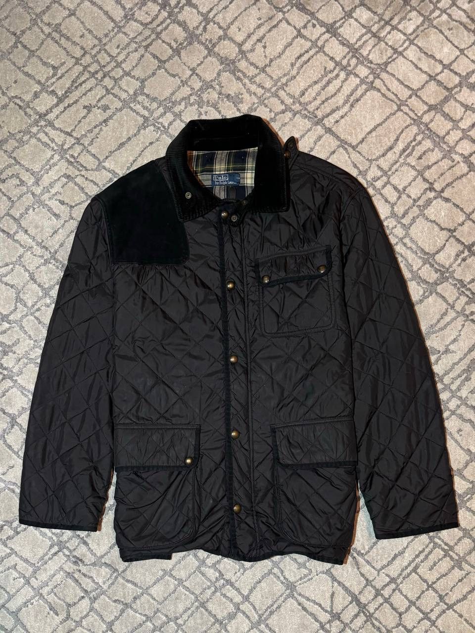Japanese Brand × Polo Ralph Lauren × Vintage Polo Ralph Lauren Vintage Quilted Shooting rare jacket Size US XXL / EU 58 / 5 - 1 Thumbnail