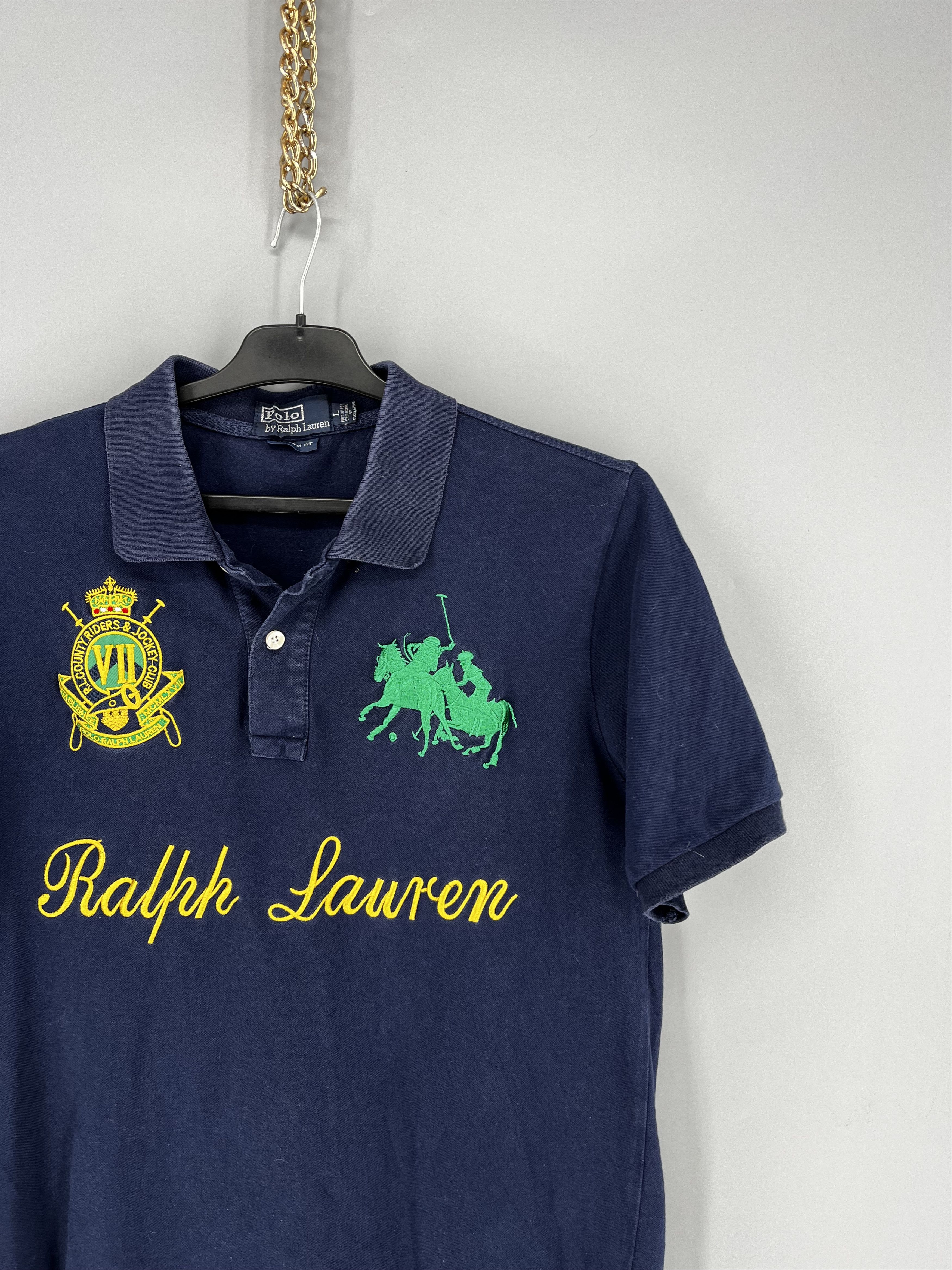 Polo Ralph Lauren Vintage Polo By Ralph Lauren Chief Keef Custom Fit Polo Size US L / EU 52-54 / 3 - 5 Thumbnail