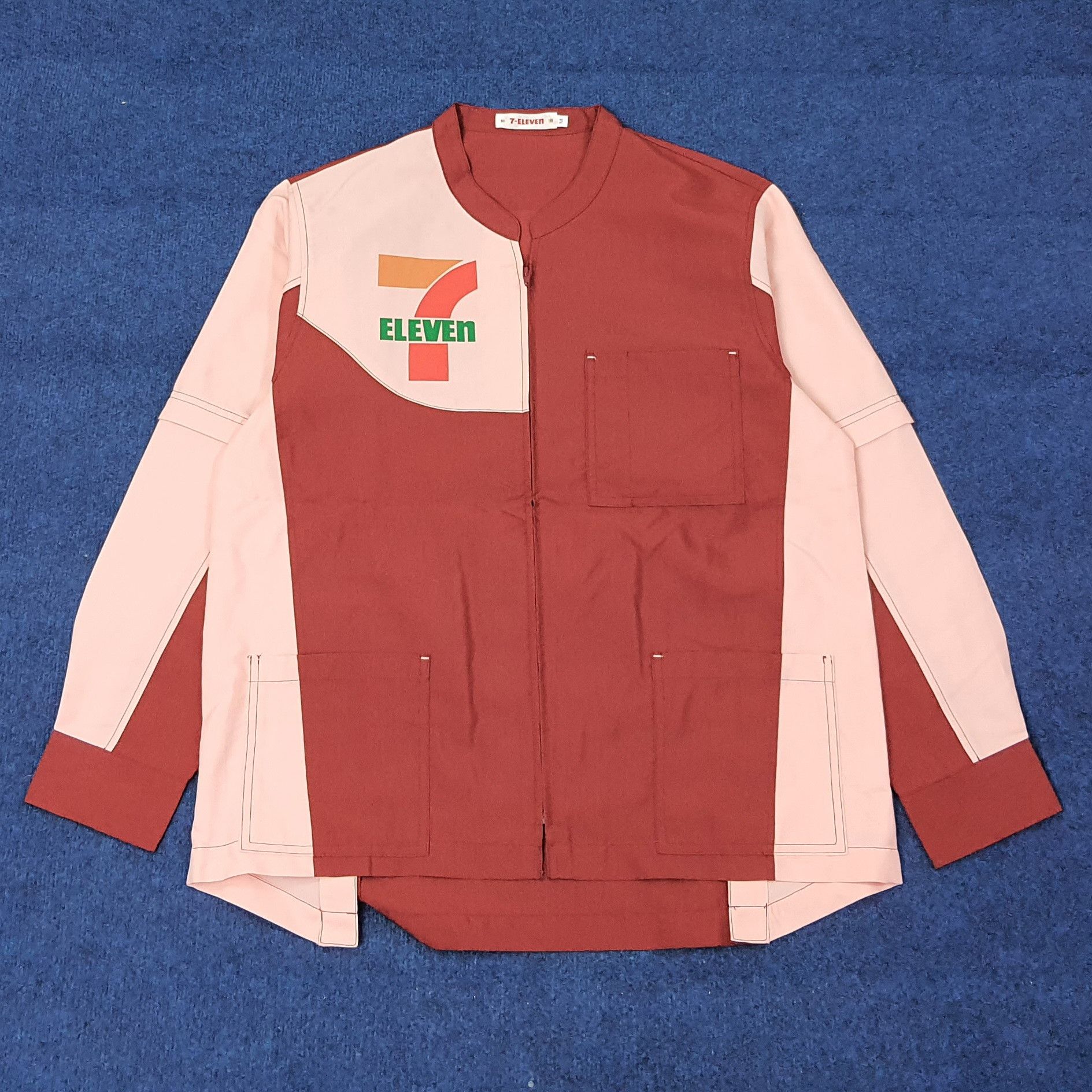 Japanese Brand Vintage 7 Eleven Japan Staff Uniform Jacket C249N25 Size US M / EU 48-50 / 2 - 1 Thumbnail