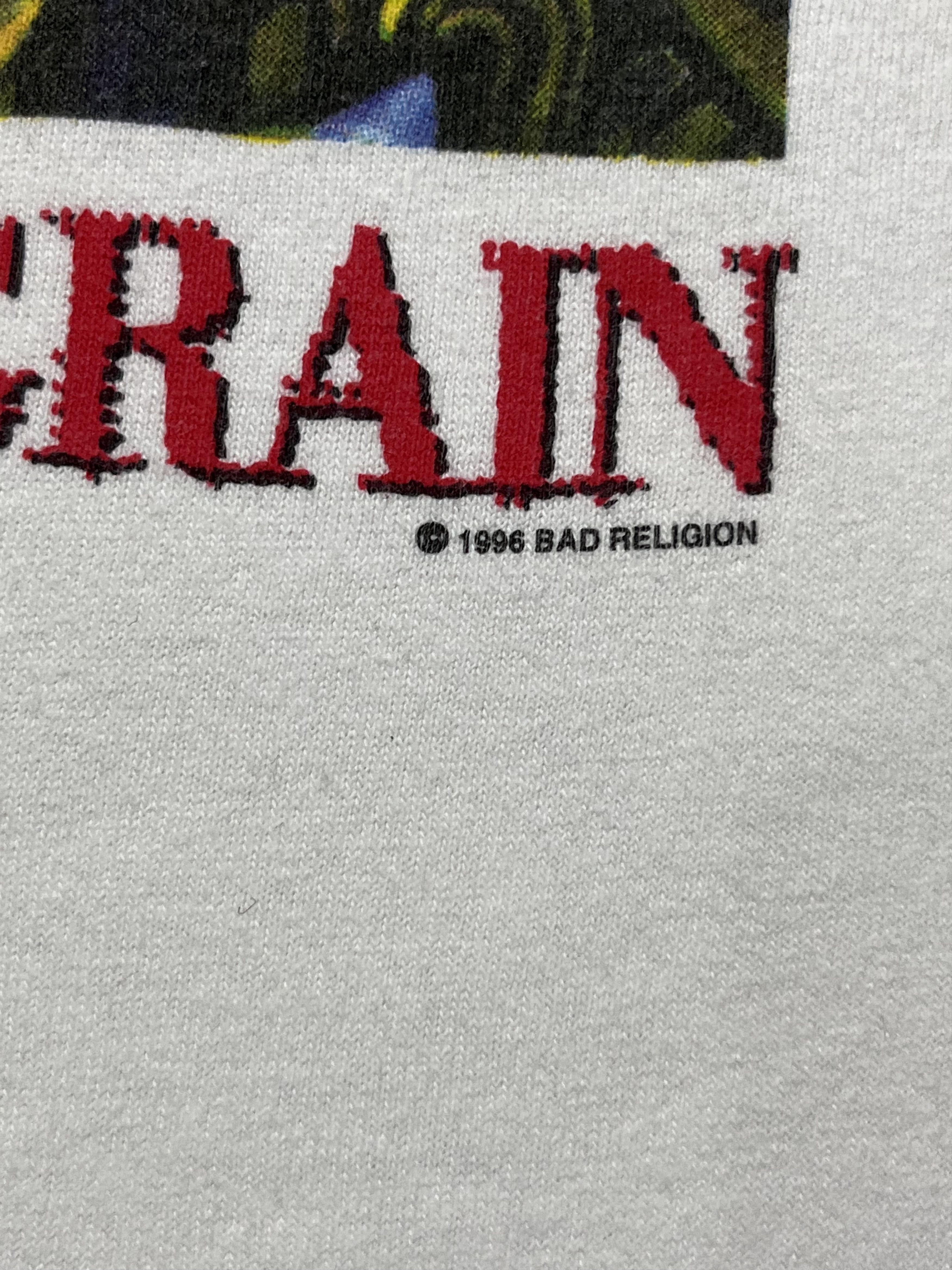 Band Tees Vintage Bad Religion Against The Grain Size US XL / EU 56 / 4 - 6 Thumbnail