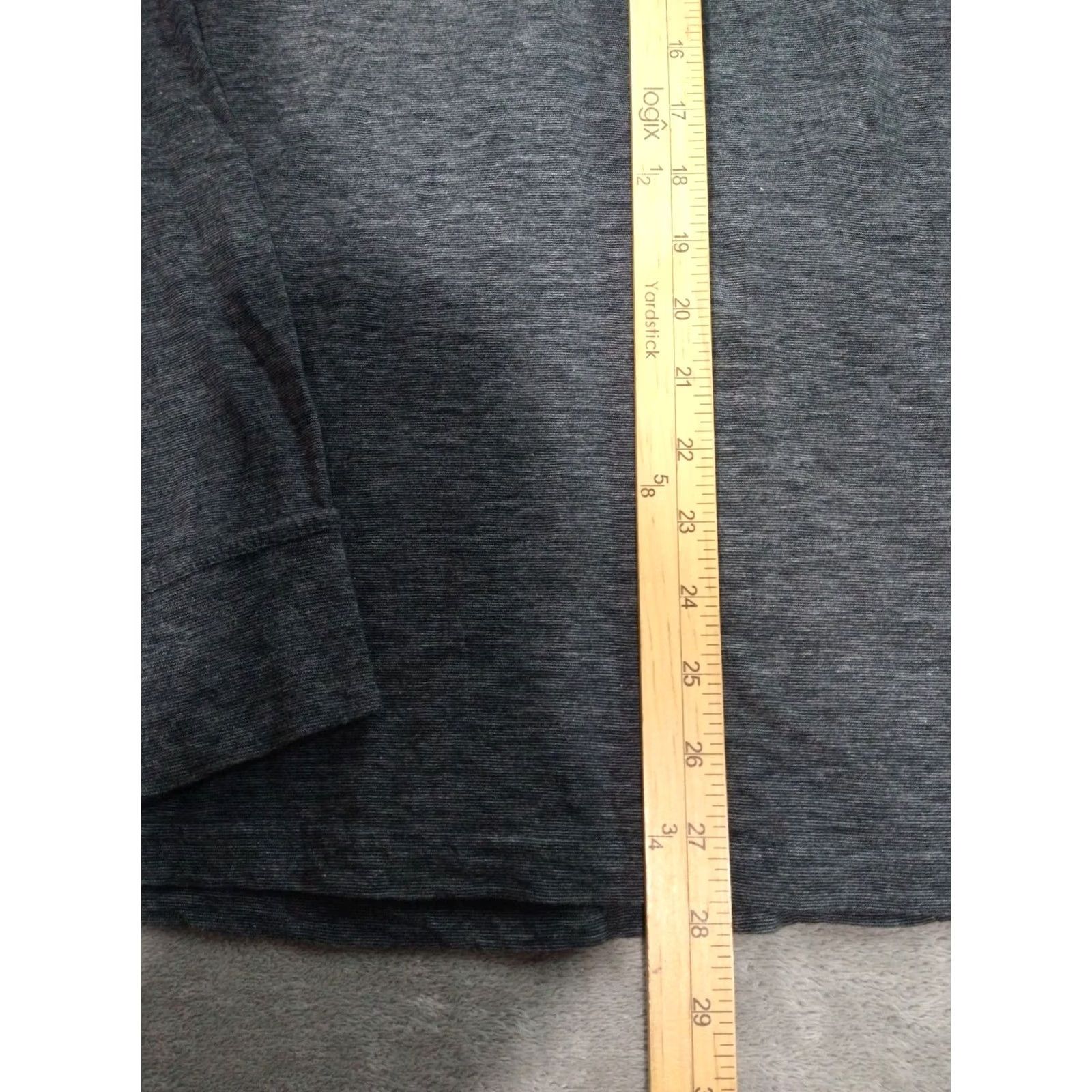 Banana Republic Banana Republic Shirt Mens XL Gray Heathered Henley Long Sleeve Cotton ShirtMens XL Gray Henley Long Sleeve Cotton Banana Republic Size US XL / EU 56 / 4 - 3 Thumbnail
