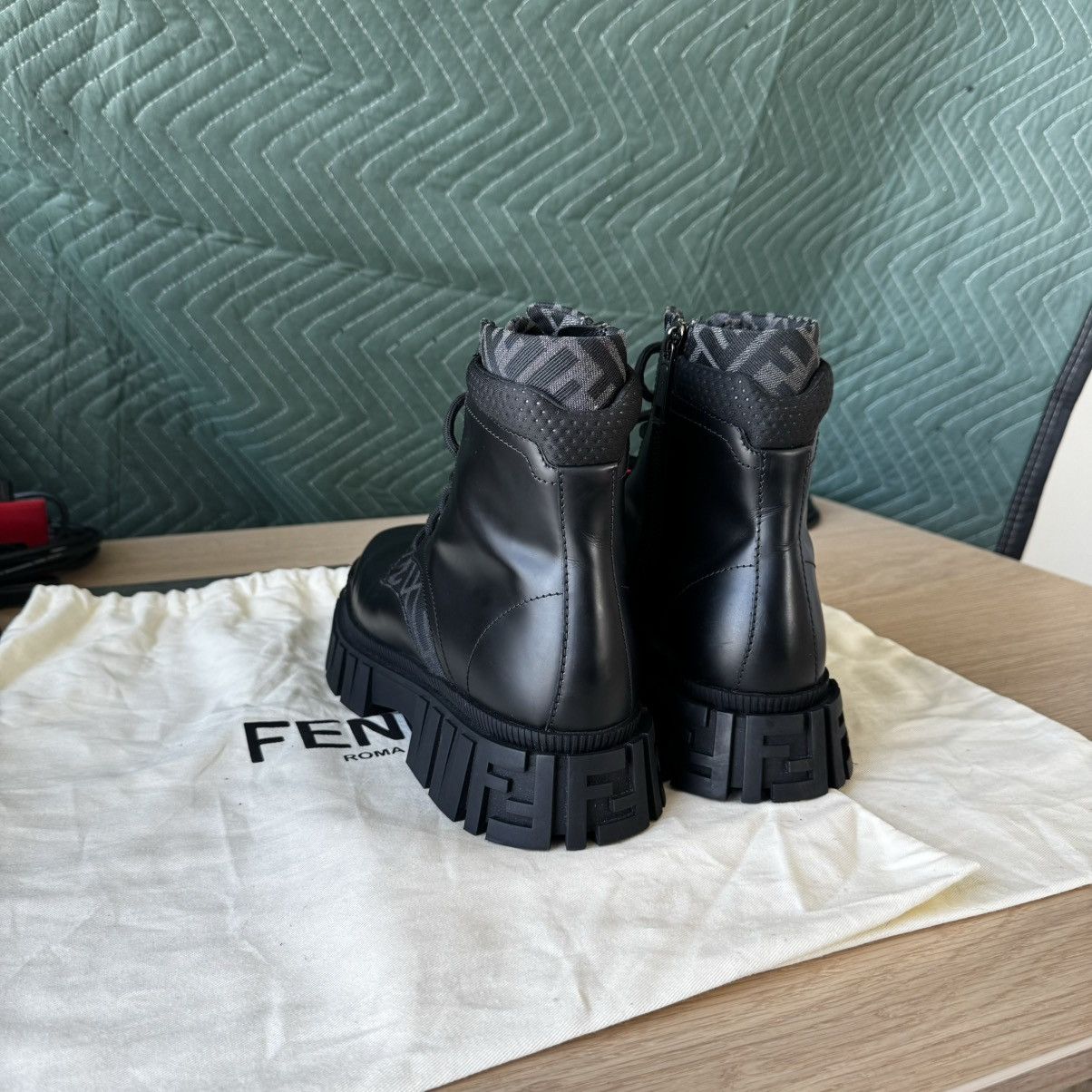 Fendi Fendi Force Lace-Up Boot ‘Black’ Size US 10 / EU 43 - 8 Thumbnail