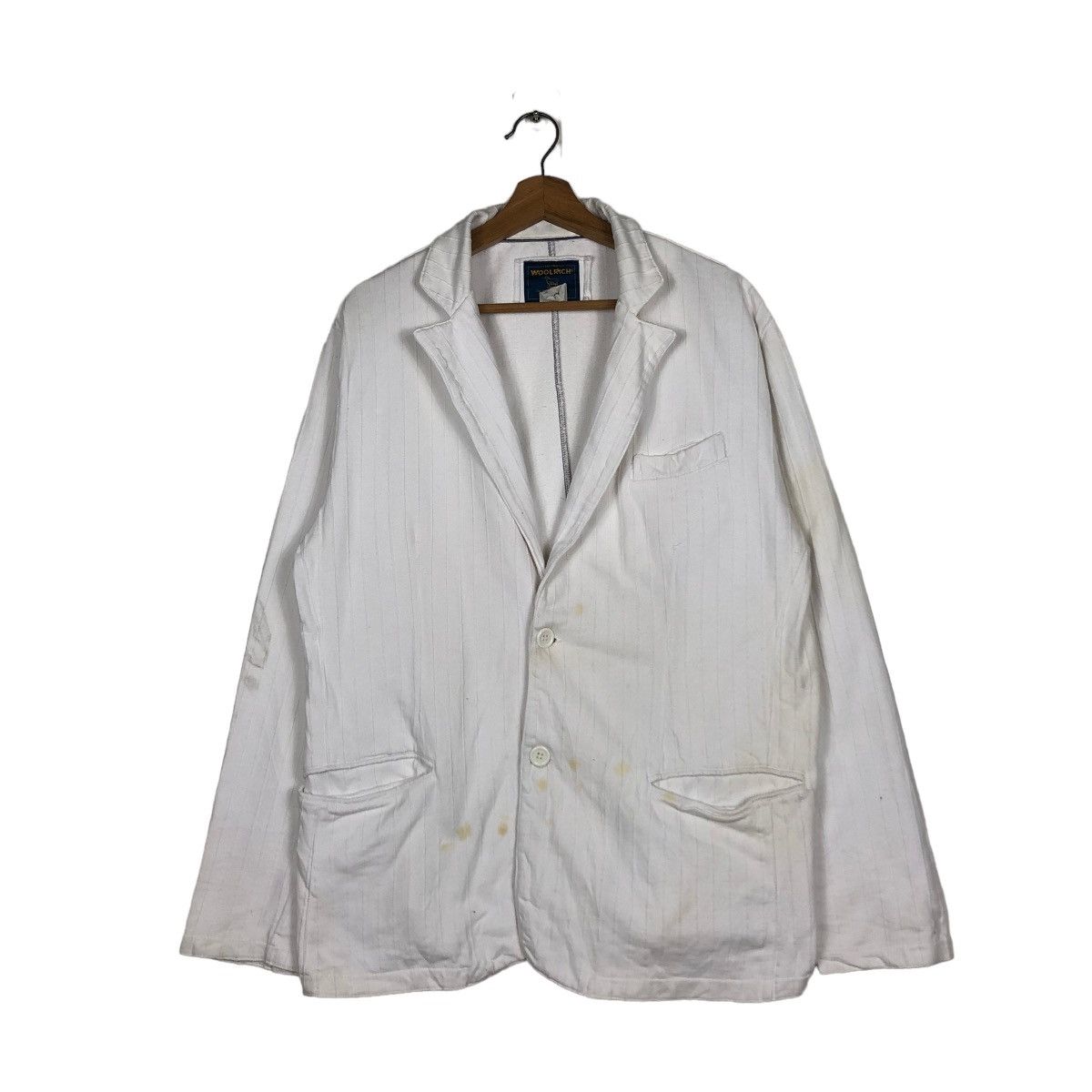 Japanese Brand × Vintage 📌VINTAGE CHORE WORK JACKET WOOLRICH BIG POCKET Size US XL / EU 56 / 4 - 2 Thumbnail