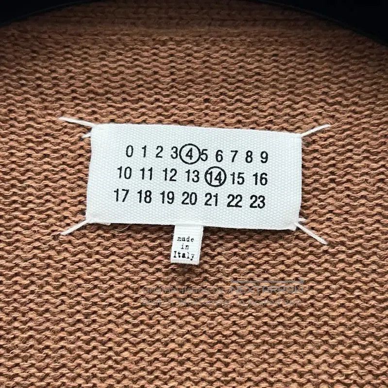 Maison Margiela Maison Margiela Brown Wool Women's Cardigan . Size M / US 6-8 / IT 42-44 - 5 Thumbnail