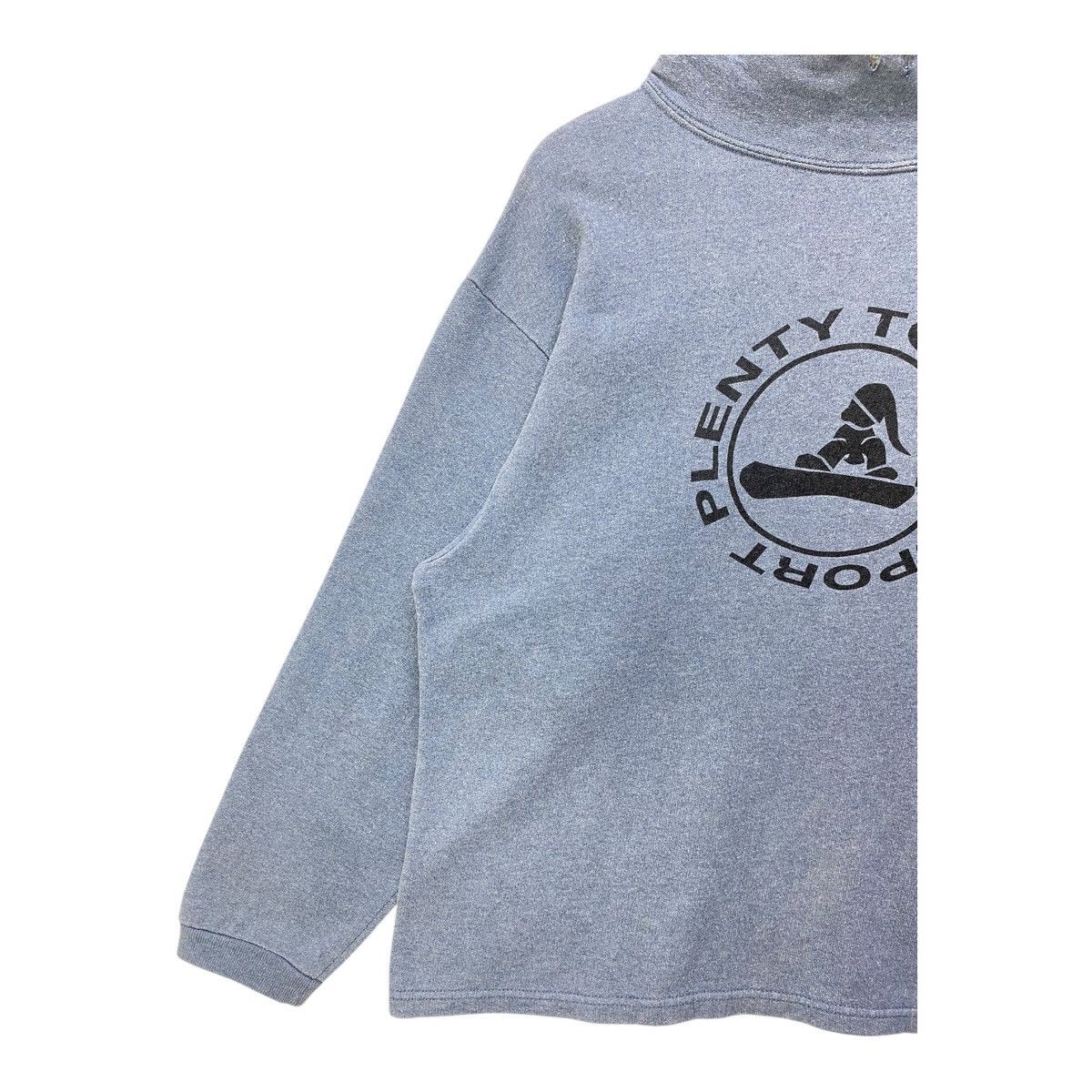 Vintage Vintage Plenty Tough Sport Sweatshirt Big Logo Turtleneck Size US L / EU 52-54 / 3 - 4 Thumbnail