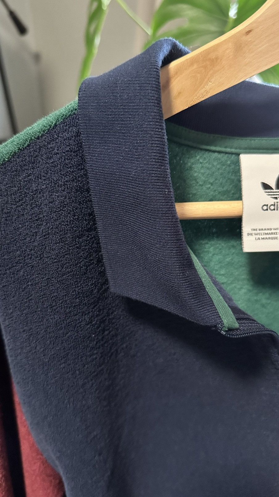 Adidas Adidas Rugby Quarter Zip Size US L / EU 52-54 / 3 - 6 Thumbnail