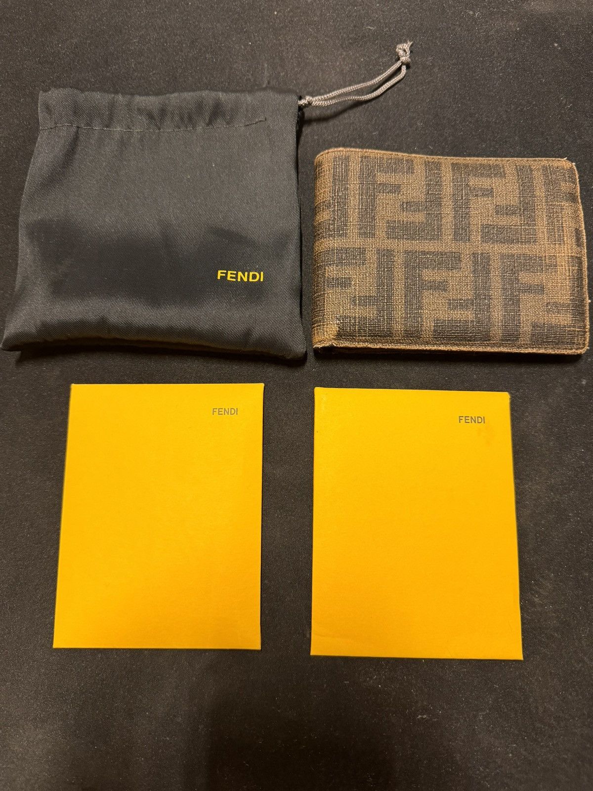 image of Portafoglio Wallet Fendi in Brown, Men's