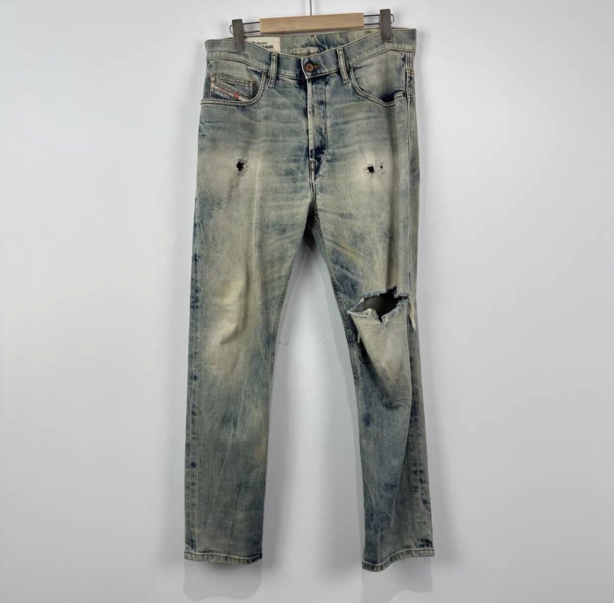 Diesel Diesel Vintage Ripped Jeans J42 Size US 31 - 1 Thumbnail