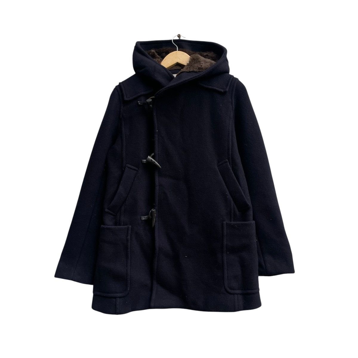 Japanese Brand 💥Vintage Sunao Kuwahara Hooded Toggles Button Jacket Size US M / EU 48-50 / 2 - 1 Thumbnail