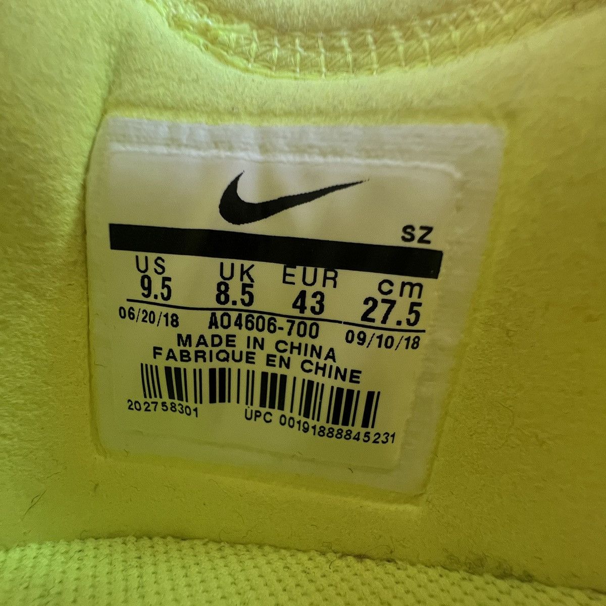 Nike × Off-White Off-White X Nike Air Force 1 Low Volt Size US 9.5 / EU 42-43 - 7 Thumbnail