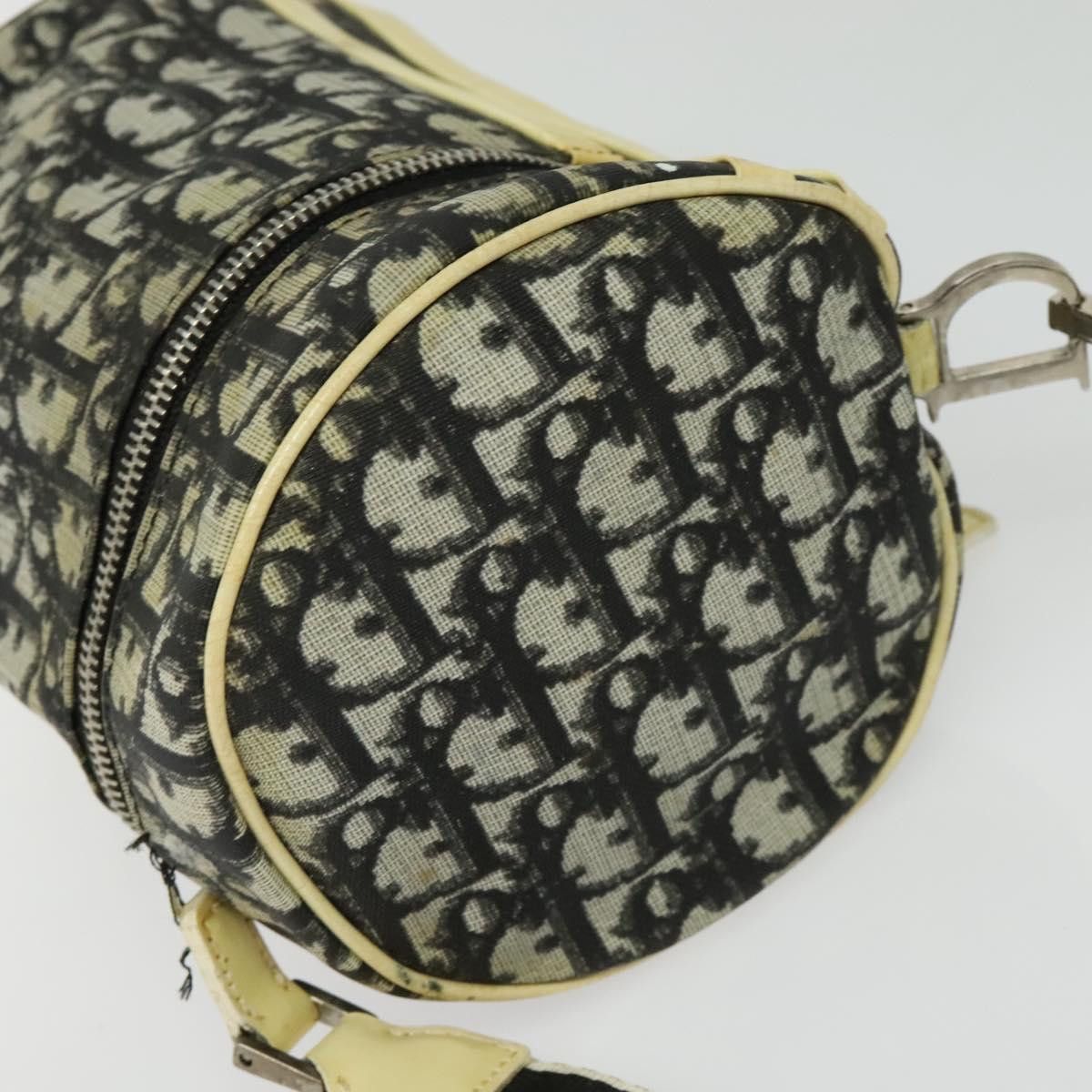 Dior DIOR Trotter Canvas Shoulder Bag Black Silver Size ONE SIZE - 6 Thumbnail
