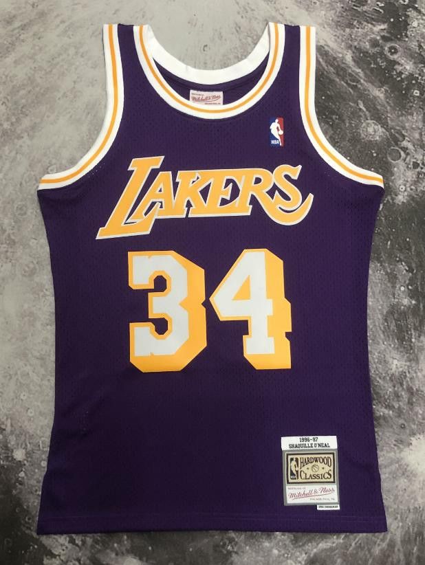 NBA 34 Shaquille O'Neal Jersey Vintage Laker Jersey Size US M / EU 48-50 / 2 - 1 Thumbnail