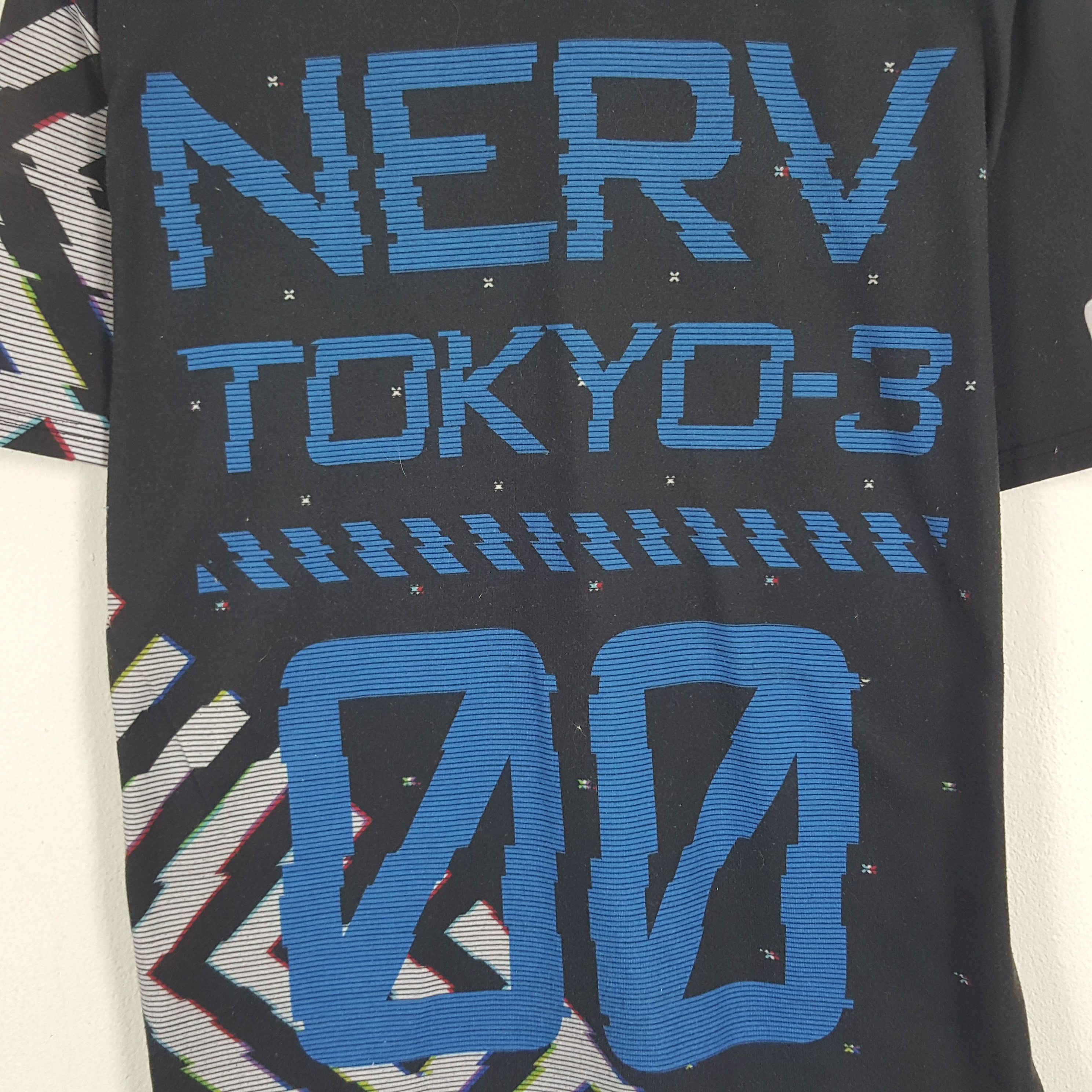 Anime × Japanese Brand × Vintage Vintage Nerv Tokyo-3 00 Anima Japan Tshirt Size US L / EU 52-54 / 3 - 2 Thumbnail