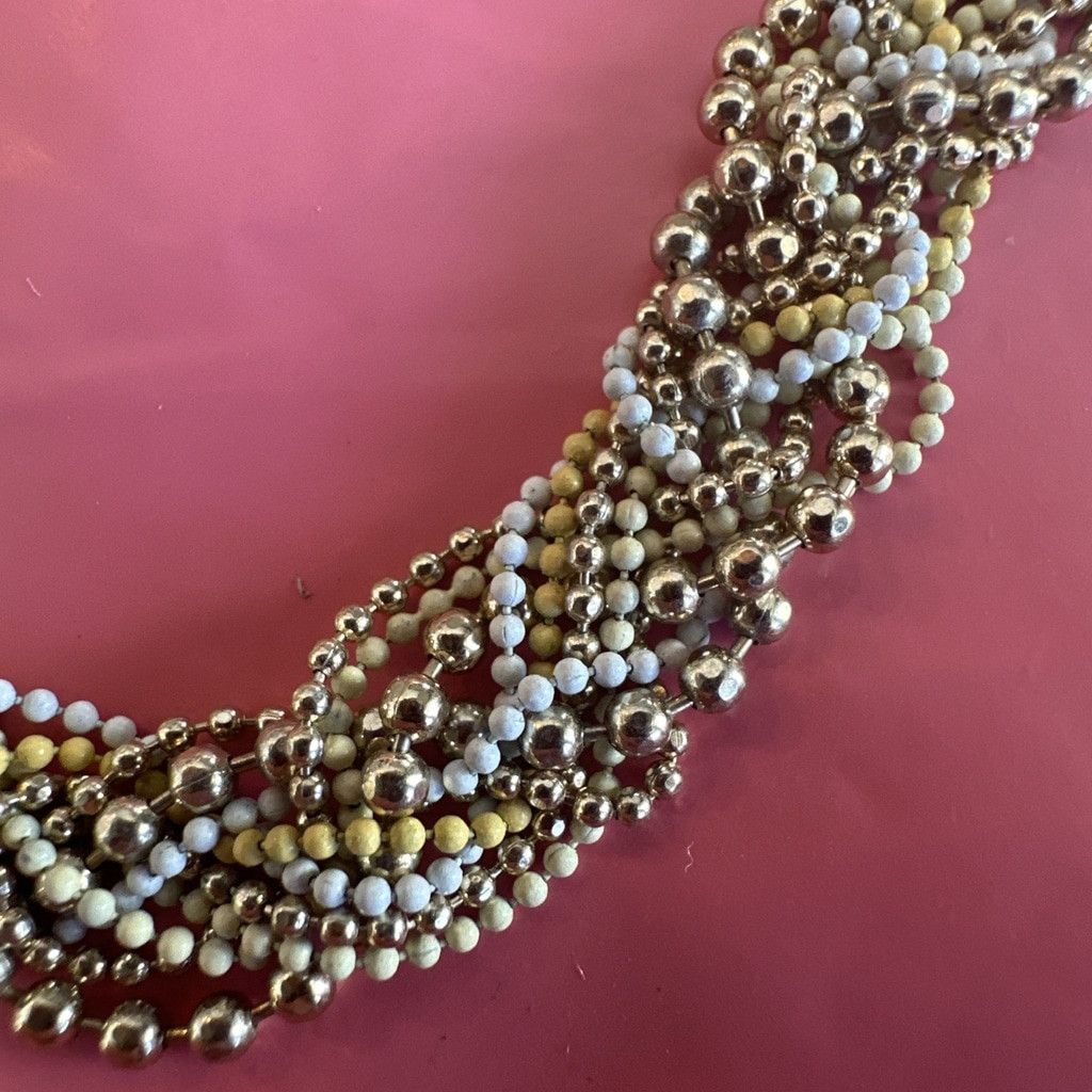Ann Taylor Set Ann Taylor Goldtone Tiny Bead Braided Multi Strand Adjus Size ONE SIZE - 3 Thumbnail