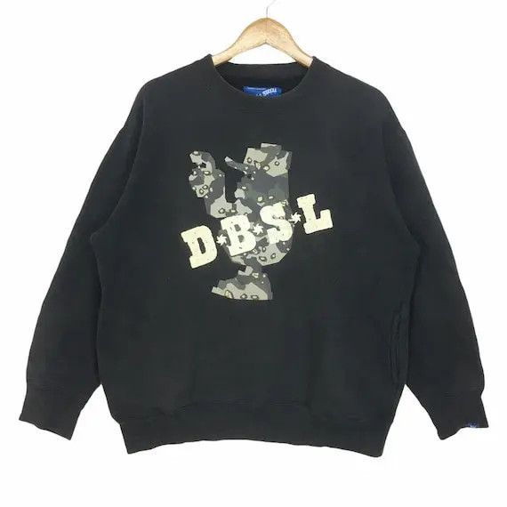 Japanese Brand Japanese Brand DOUBLE STEAL Crewneck Sweatshirt Big Logo Size US M / EU 48-50 / 2 - 1 Thumbnail