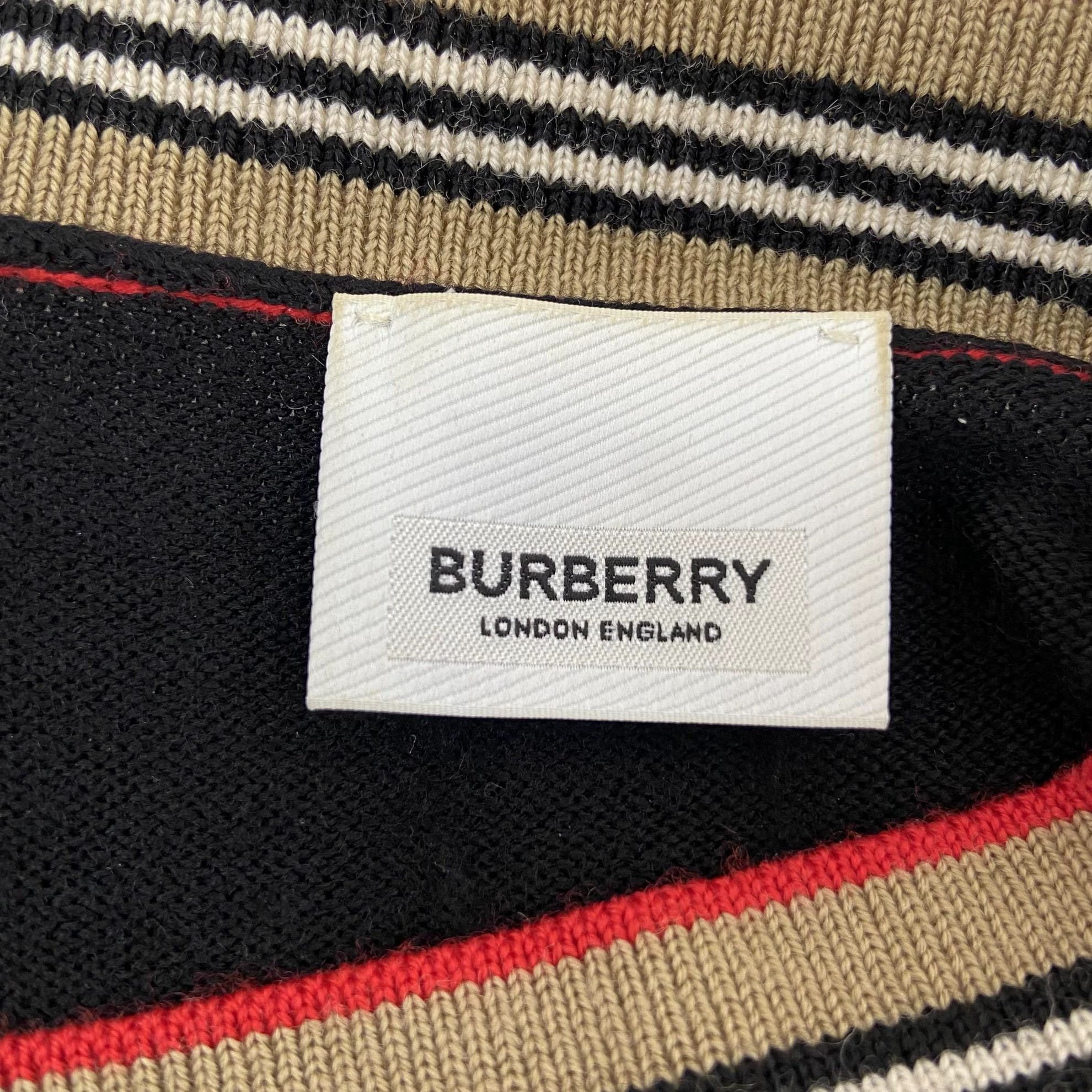 Burberry Burberry Black Knit Cardigan 14Y 4621 Size US XS / EU 42 / 0 - 6 Thumbnail