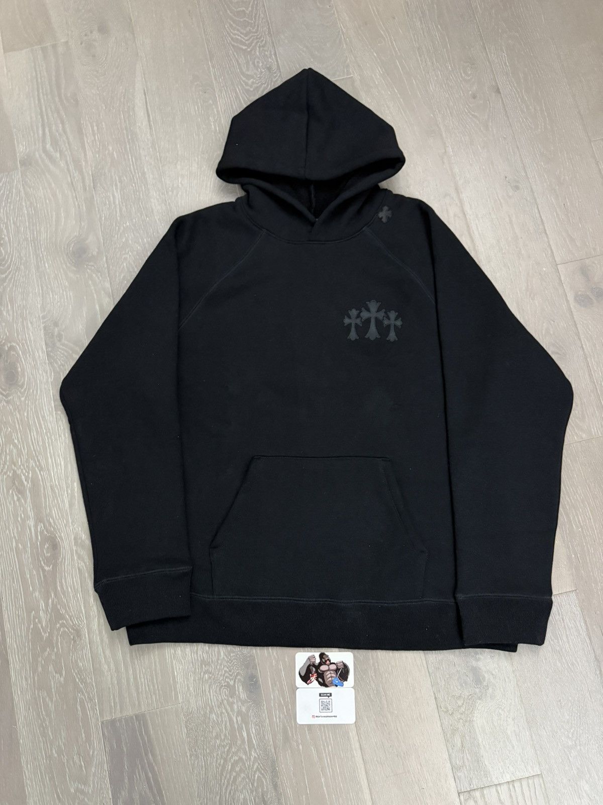 Chrome Hearts Chrome Hearts Cemetery Cross Seven-11 CH Logo Hoodie Size US XL / EU 56 / 4 - 2 Thumbnail