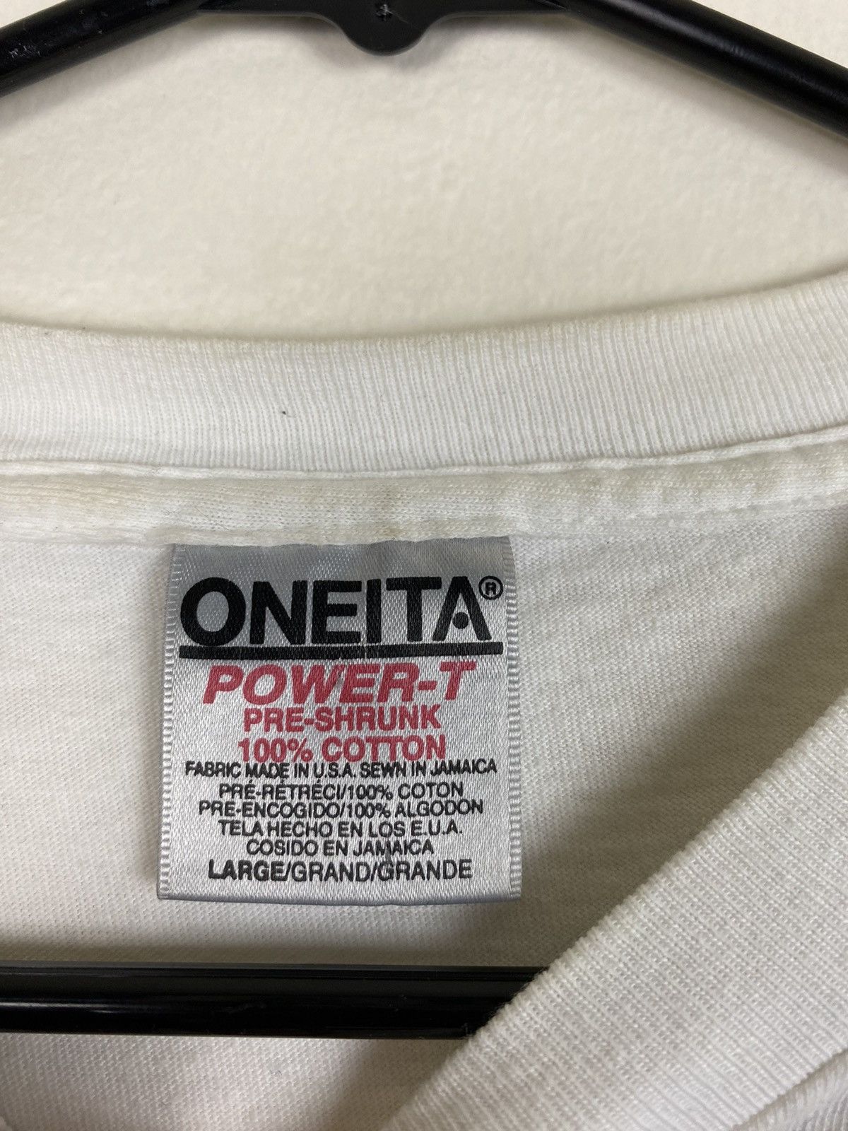 Vintage Vintage Oneita Horse Single Stitch Tee T Shirt Size US L / EU 52-54 / 3 - 4 Thumbnail