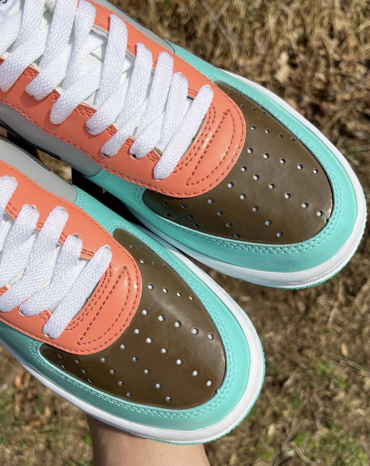 Bape Bapesta Pastel 2009 Size US 10 / EU 43 - 5 Thumbnail