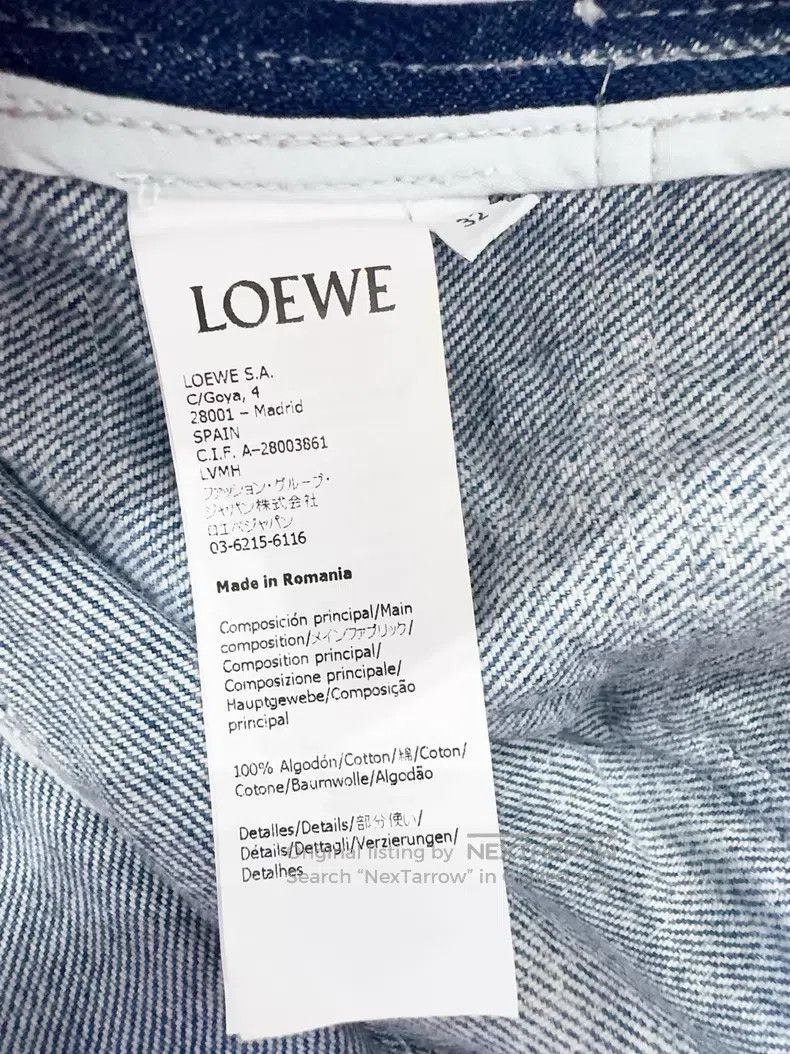 Loewe Loewe Denim jacket Size 4XL / US 24-26 - 6 Thumbnail