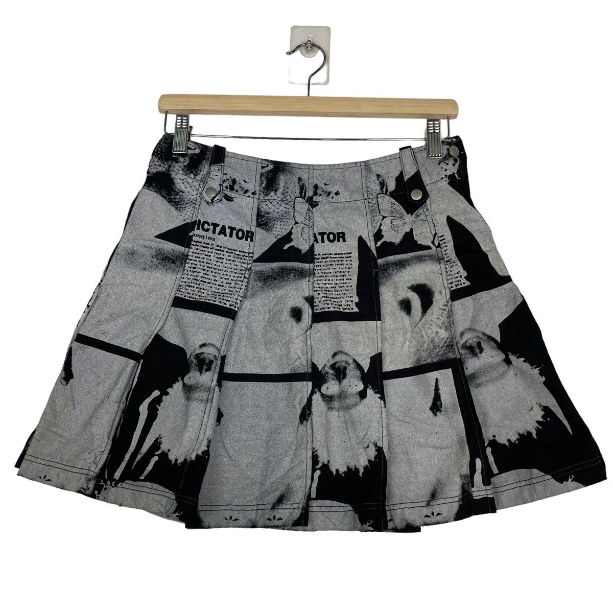 Hysteric Glamour × Japanese Brand × Seditionaries 💥ALGONQUINS SEDITIONARIES PUNK MINI SKIRT Size 26" / US 2 / IT 38 - 1 Thumbnail
