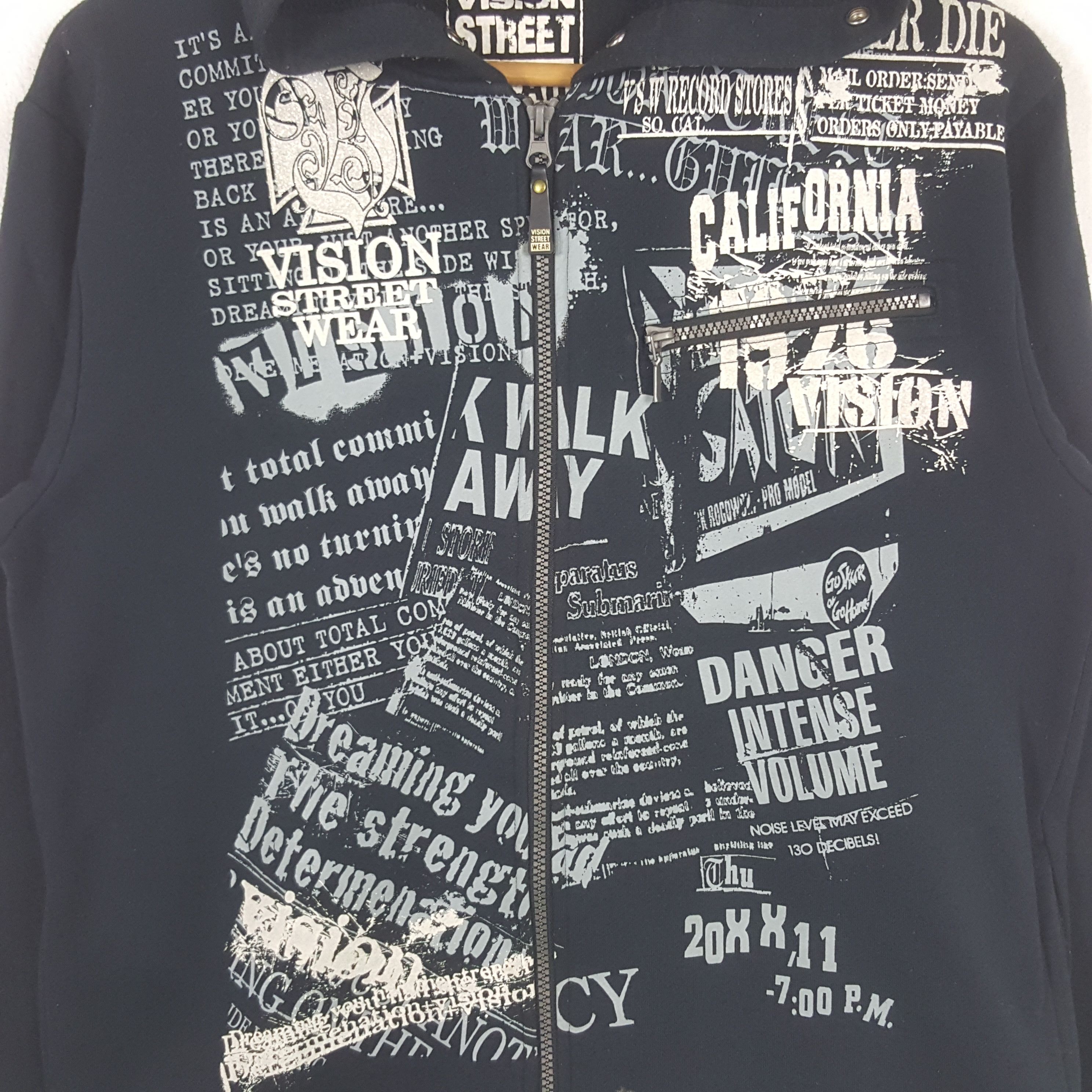 Vision Streetwear Vintage Vision Streetwear Punk Style Hoodies C295N16 Size US S / EU 44-46 / 1 - 2 Thumbnail
