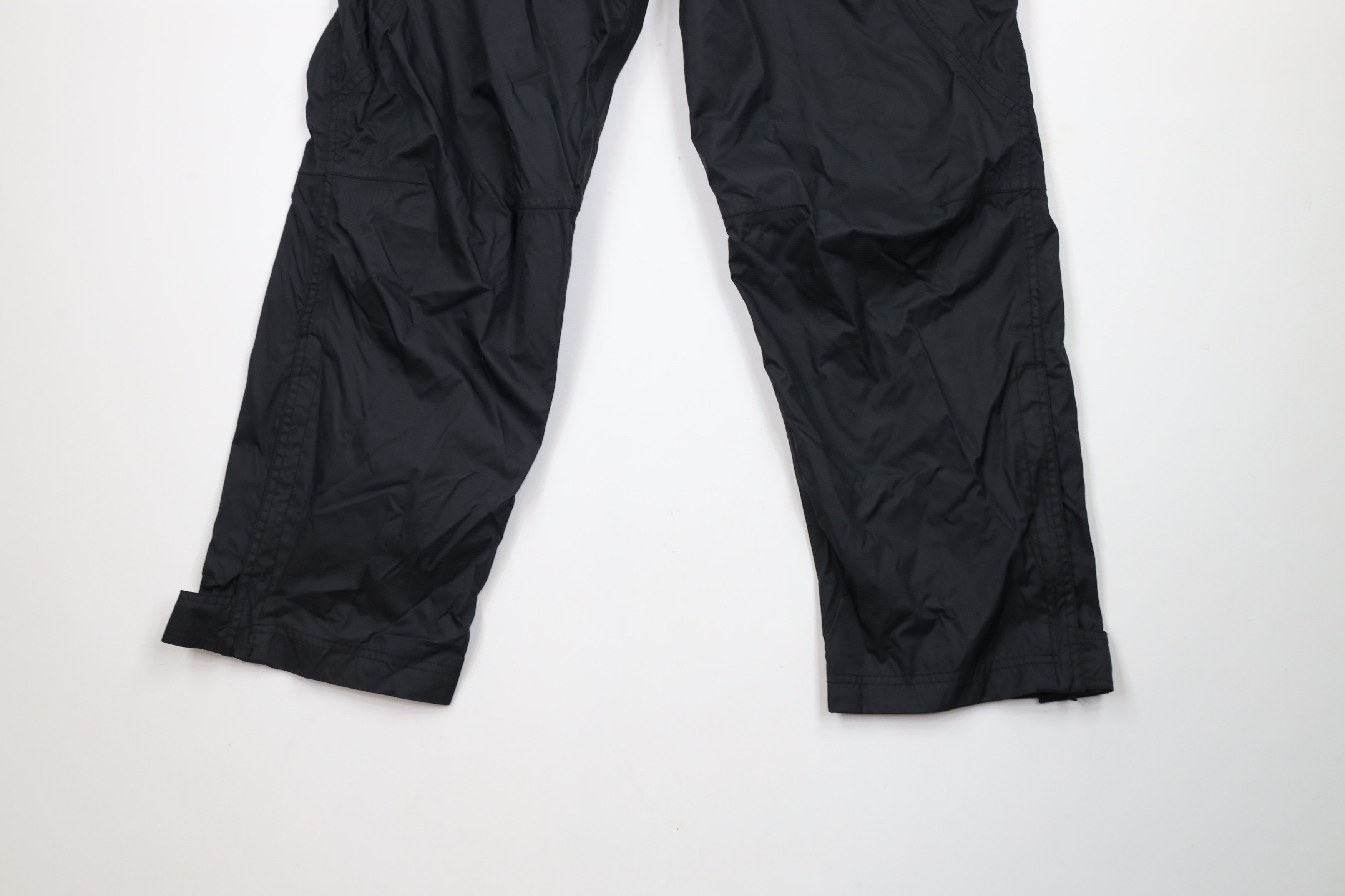 Vintage Vintage 90s Streetwear Wide Leg Cargo Rain Pants Black Size US 36 / EU 52 - 4 Thumbnail