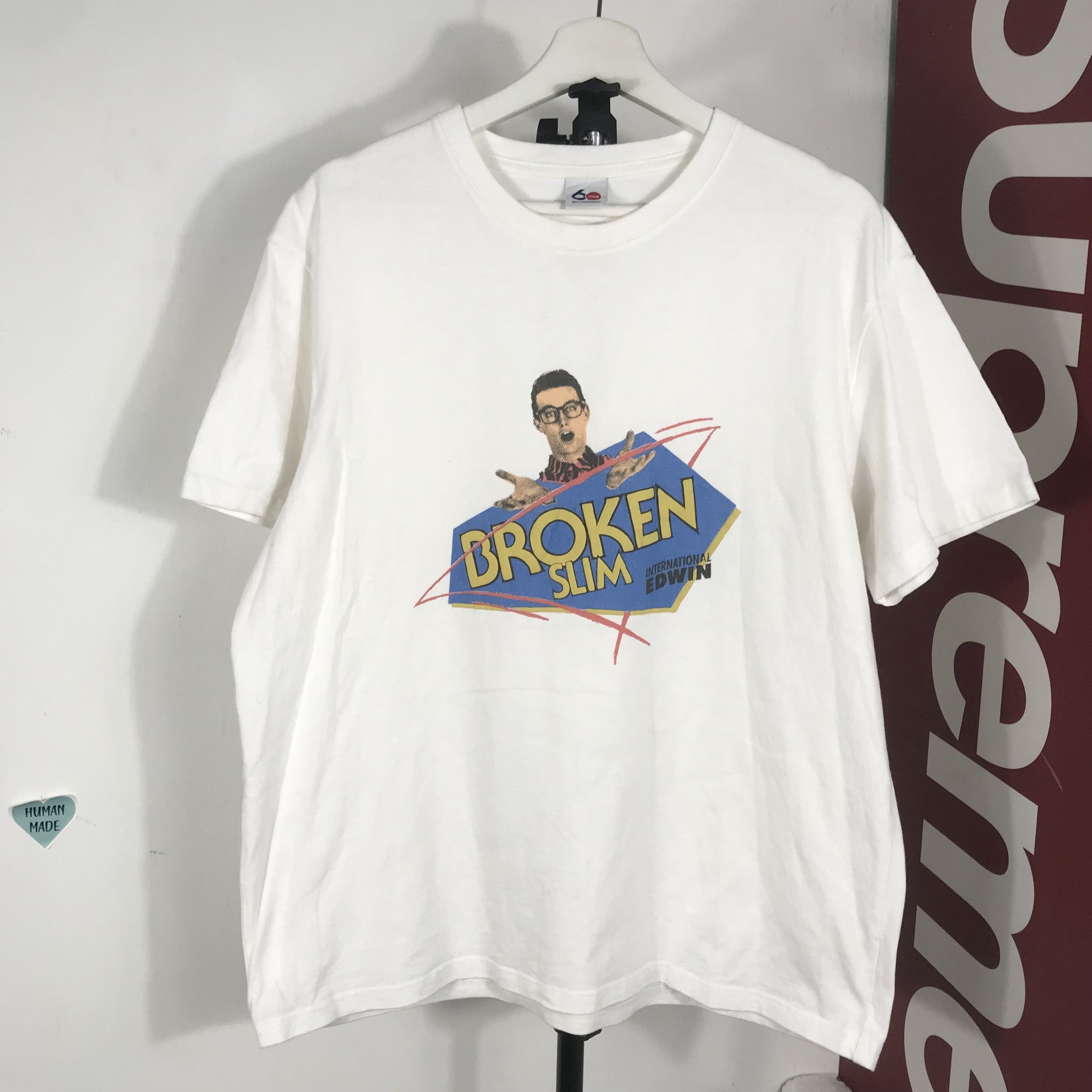 Band Tees Vintage edwin Movie Promo broken slim and the root boy shirt Size US L / EU 52-54 / 3 - 1 Thumbnail
