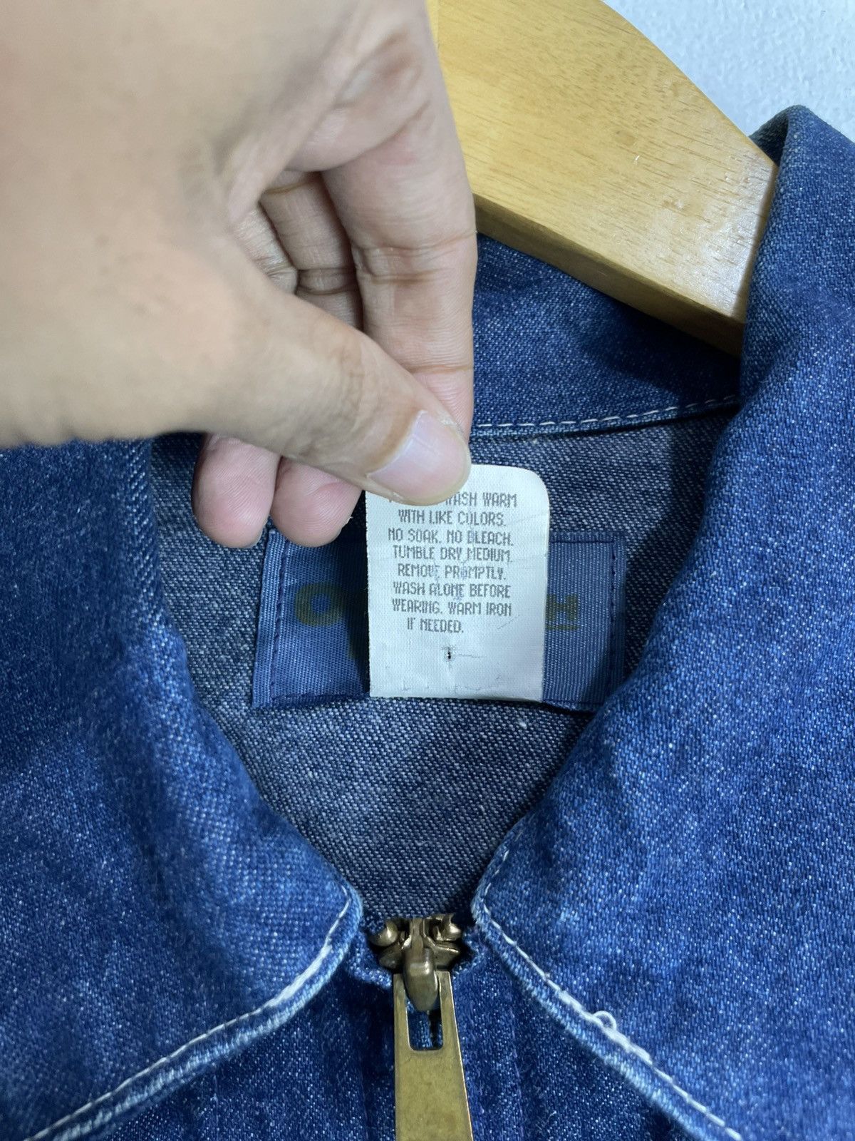 Vintage Oshkosh B'Gosh Denim Trucker Jacket 38R