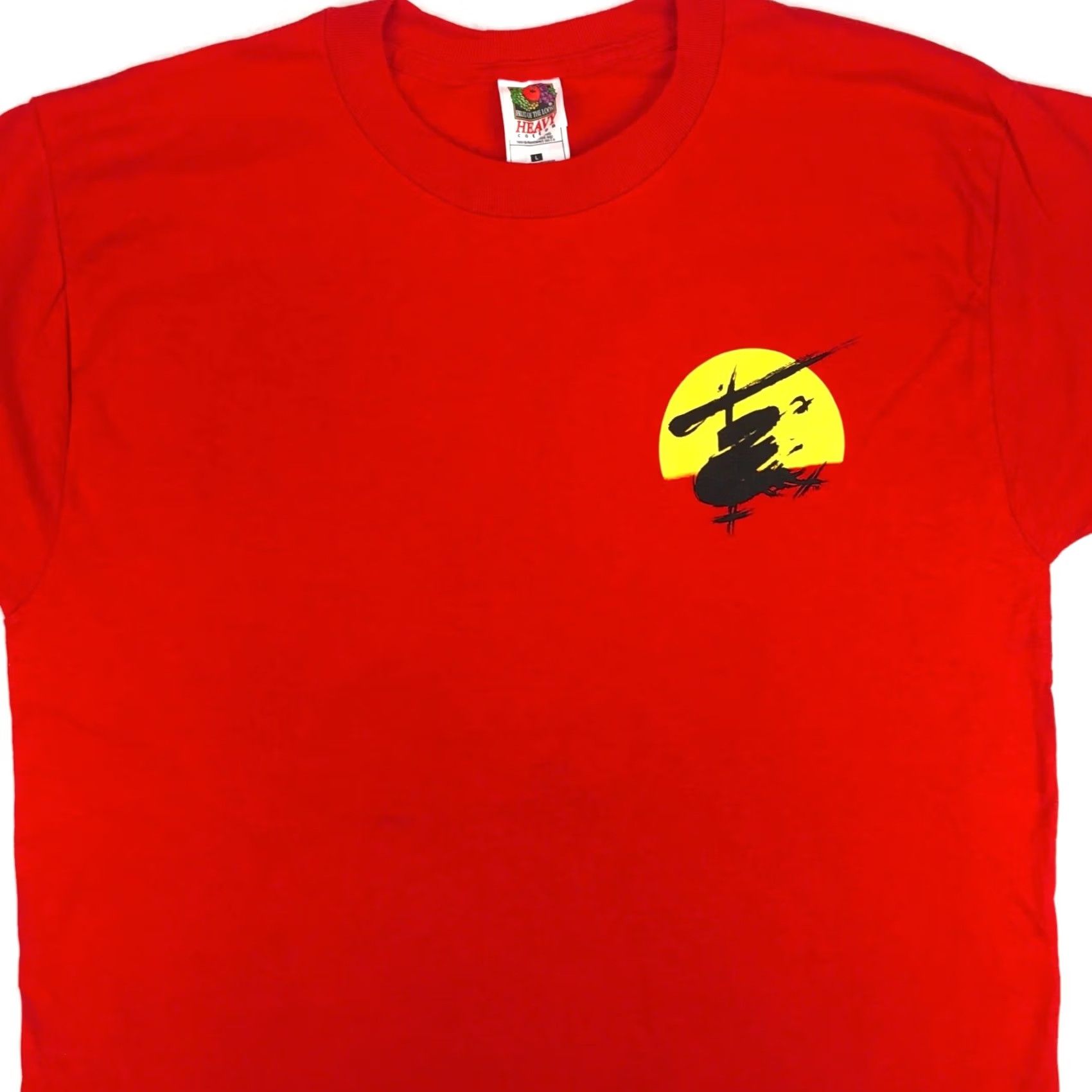 Fruit Of The Loom VINTAGE MISS SAIGON BROADWAY MUSICAL T-Shirt LARGE opera theatre nyc NOS 90s Red Fruit of the Loom Mens Size US L / EU 52-54 / 3 - 5 Thumbnail