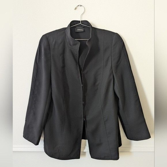 Akris Vintage Akris Mock Collar Button Loop Jacket Size XXL / US 16-18 / IT 52-54 - 1 Thumbnail