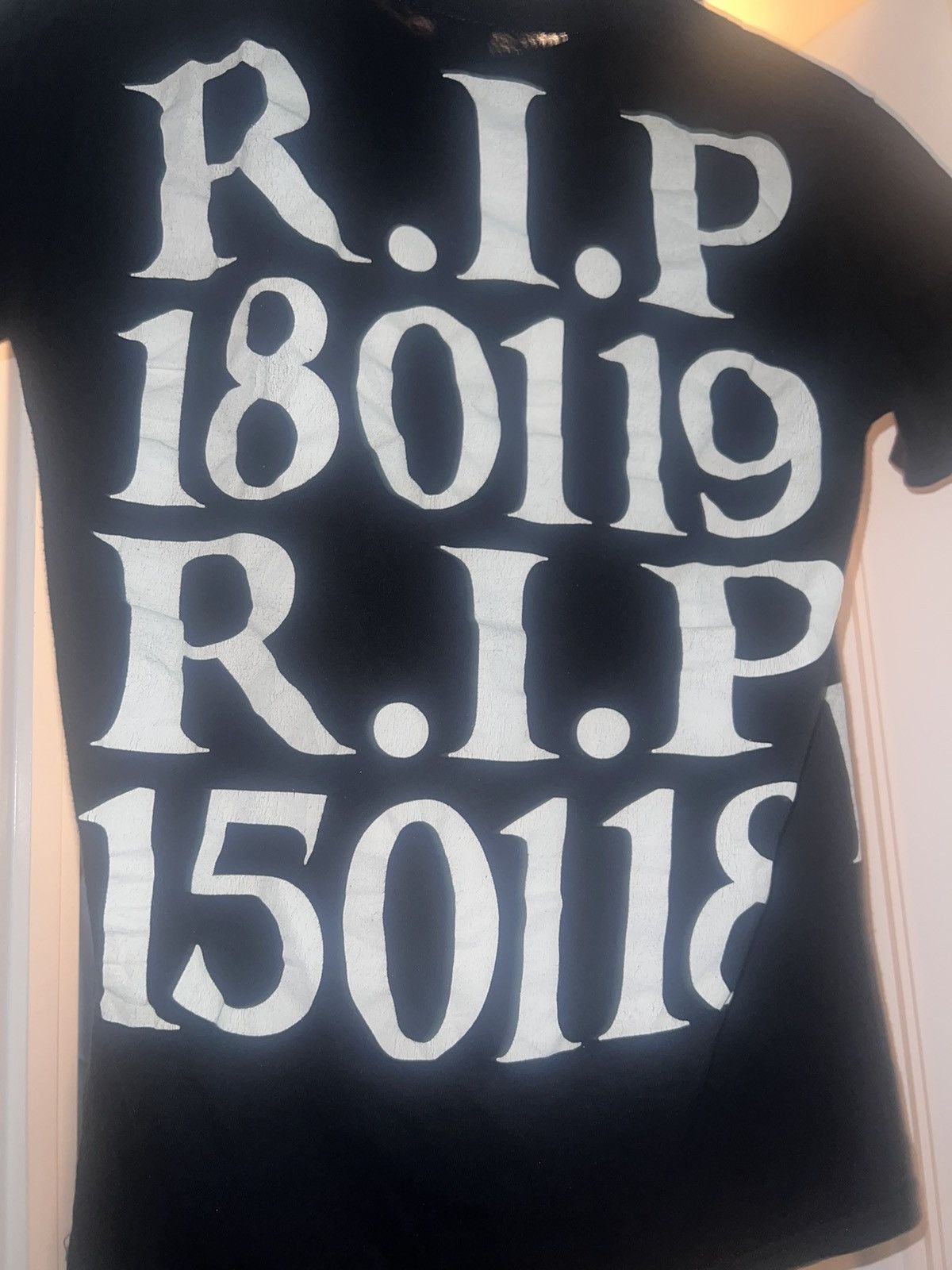 Streetwear Playboi Carti RIP Die Lit Tour Shirt | Grailed