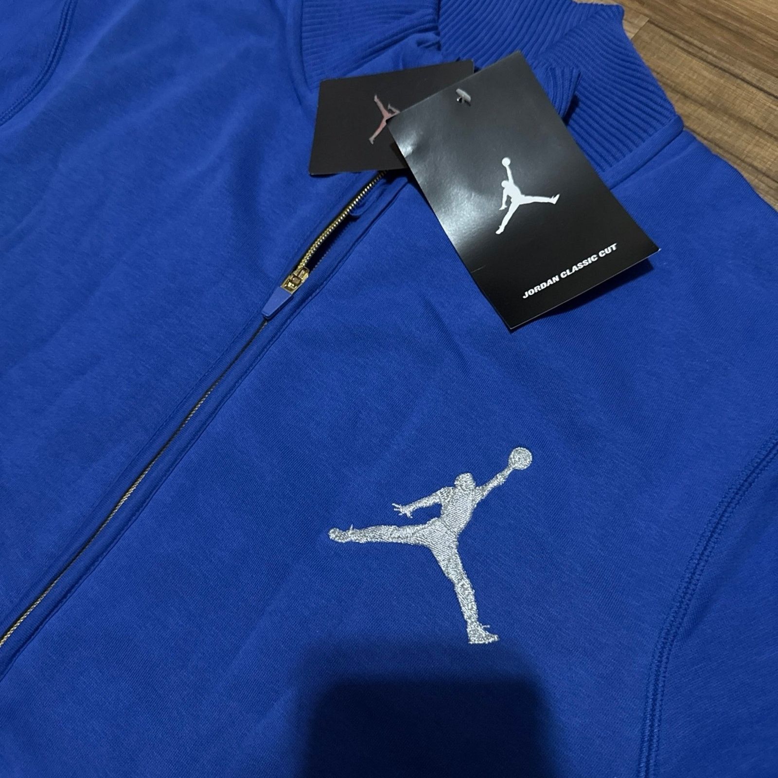 Jordan Brand 2010 Air Jordan Laney Zip Up Sweatshirt Size US L / EU 52-54 / 3 - 5 Thumbnail