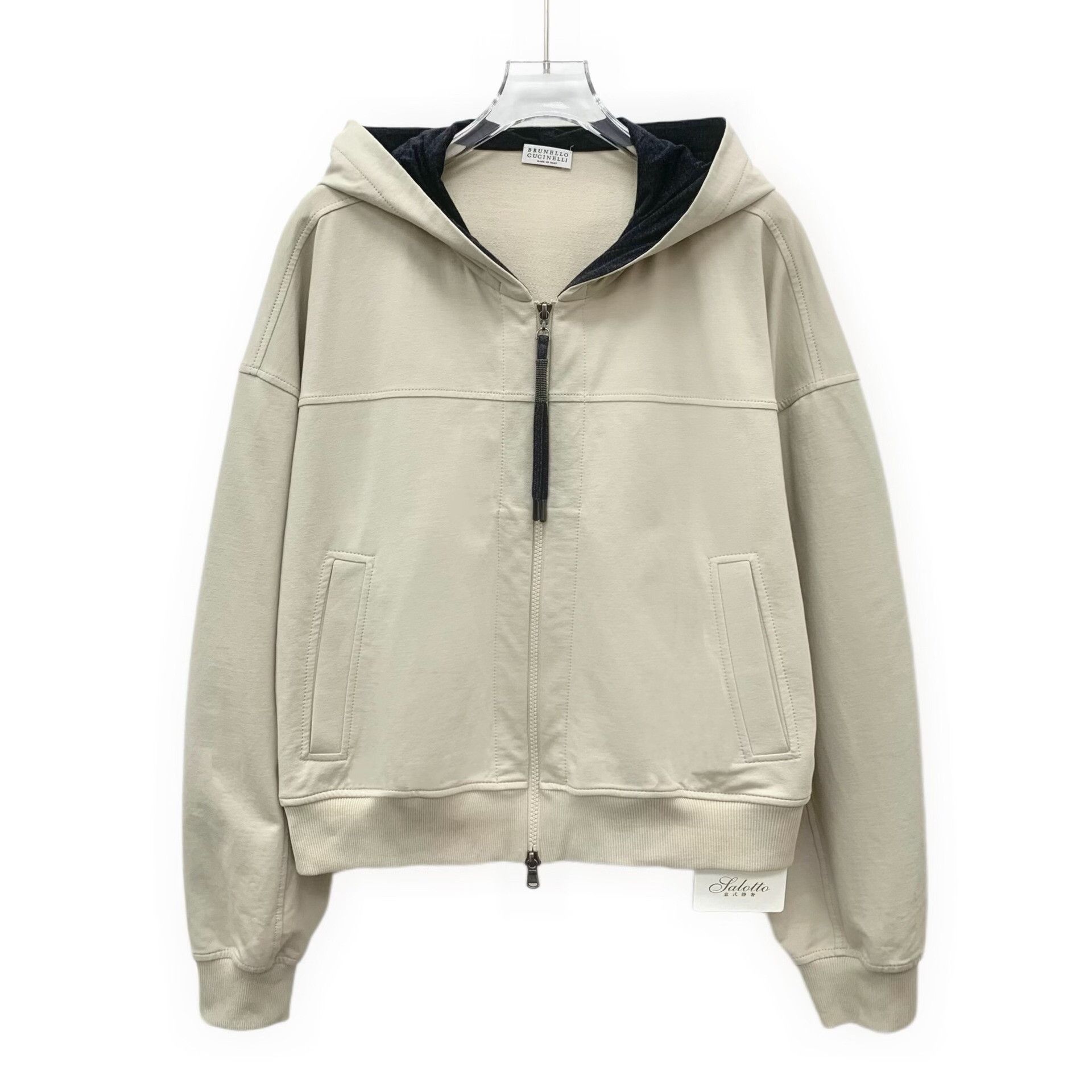Brunello Cucinelli Brunello Cucinelli Cotton Zip-Up Hoodie XXL Size US XXL / EU 58 / 5 - 1 Thumbnail