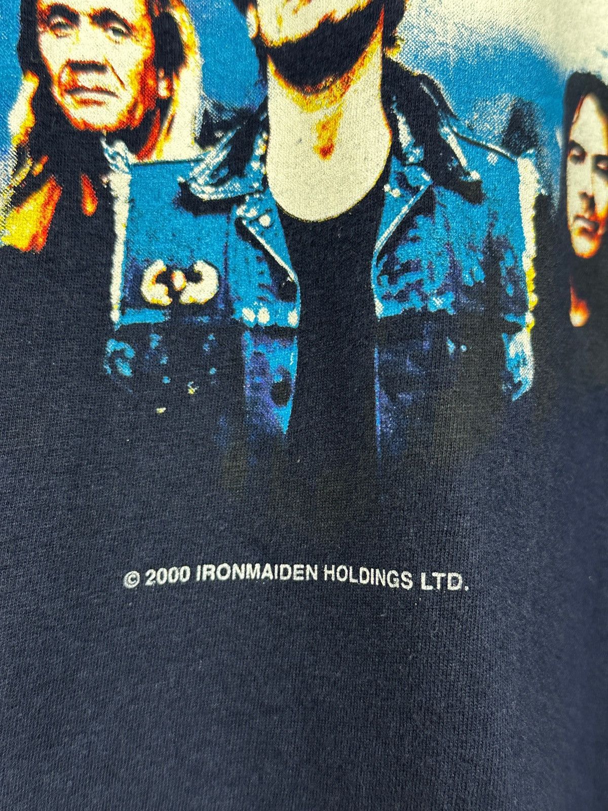 Band Tees 2000 Vintage Iron Maiden Brave New World Tour T-Shirt Size US XL / EU 56 / 4 - 9 Thumbnail