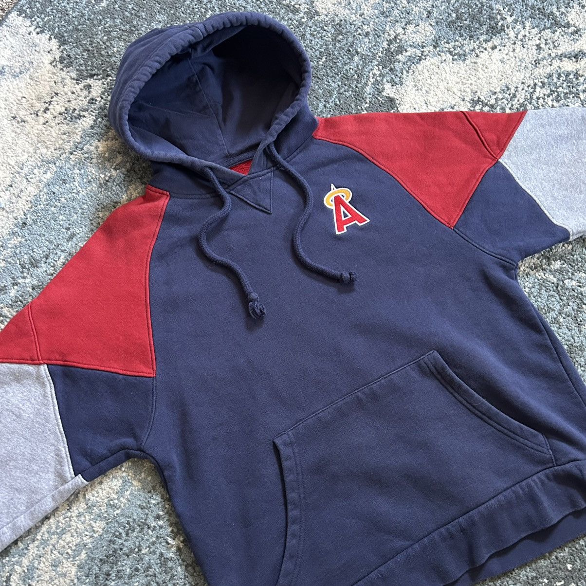 Mitchell & Ness CALiFORNiA ANGELS of ANAHEiM BOXY RAGLAN PANELED COLOR BLOCK Size S / US 4 / IT 40 - 18 Thumbnail