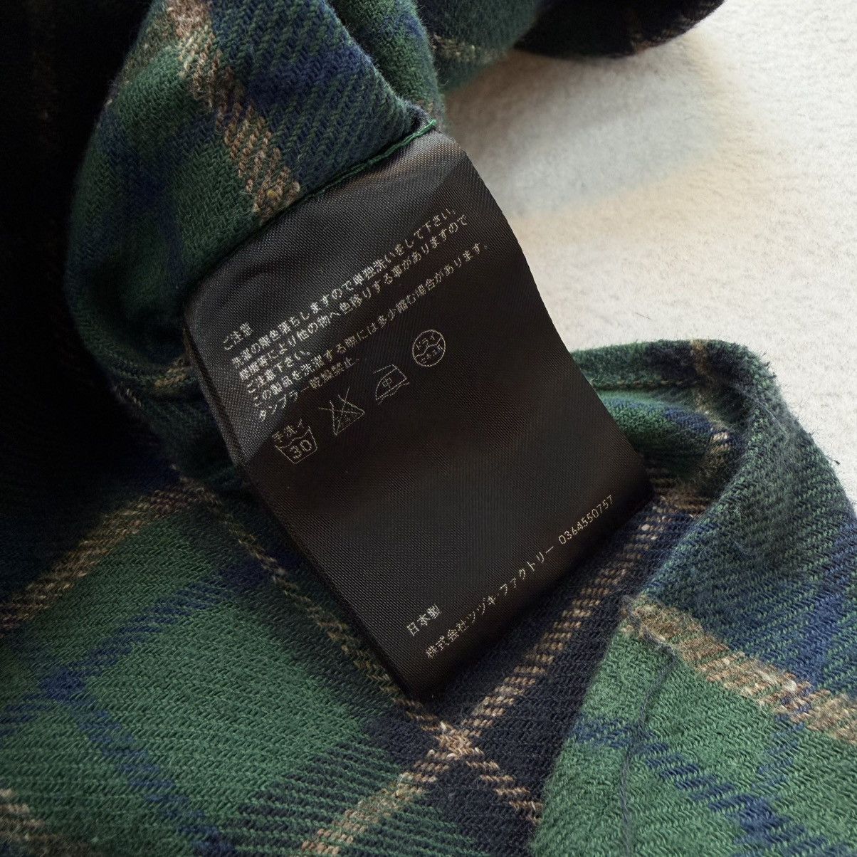 PHENOMENON Phenomenon AW2014 Raw Hem High-Low Flannel Size US M / EU 48-50 / 2 - 7 Thumbnail