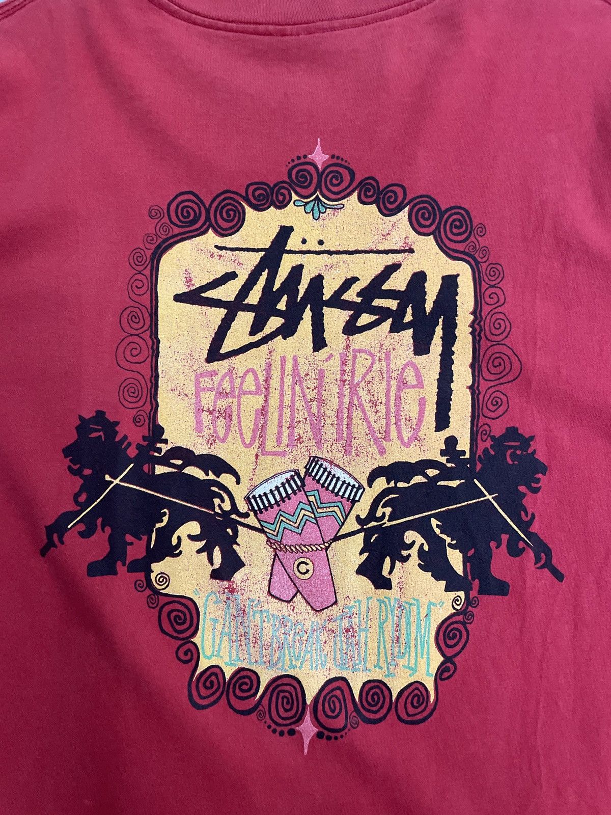 Stussy Feelin Irie T Shirt | Grailed