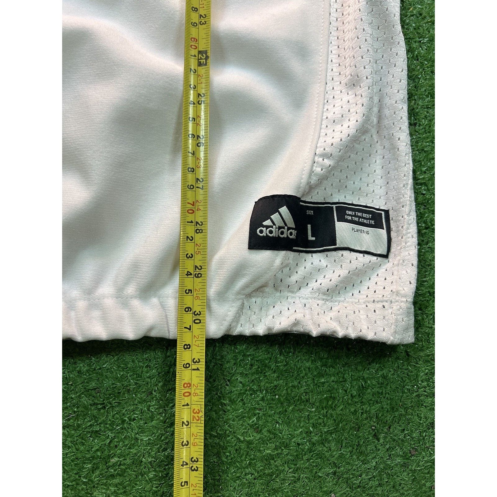 Adidas Adidas Football Jersey White Size L Men's Large 350 TECHFIT Size US L / EU 52-54 / 3 - 6 Thumbnail